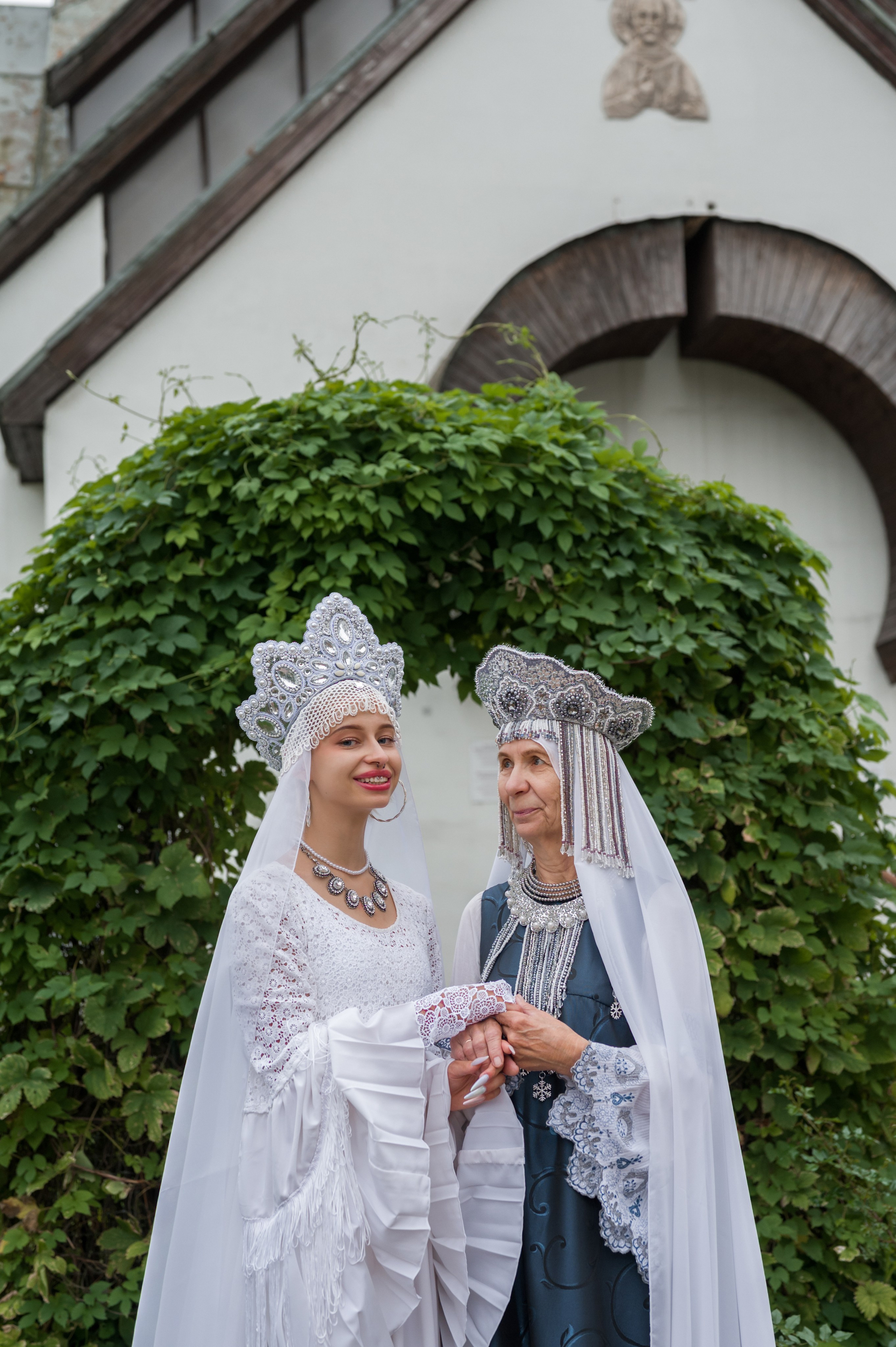 Фотосессия в русском народном костюме. Фотограф Юлия Кондратьева