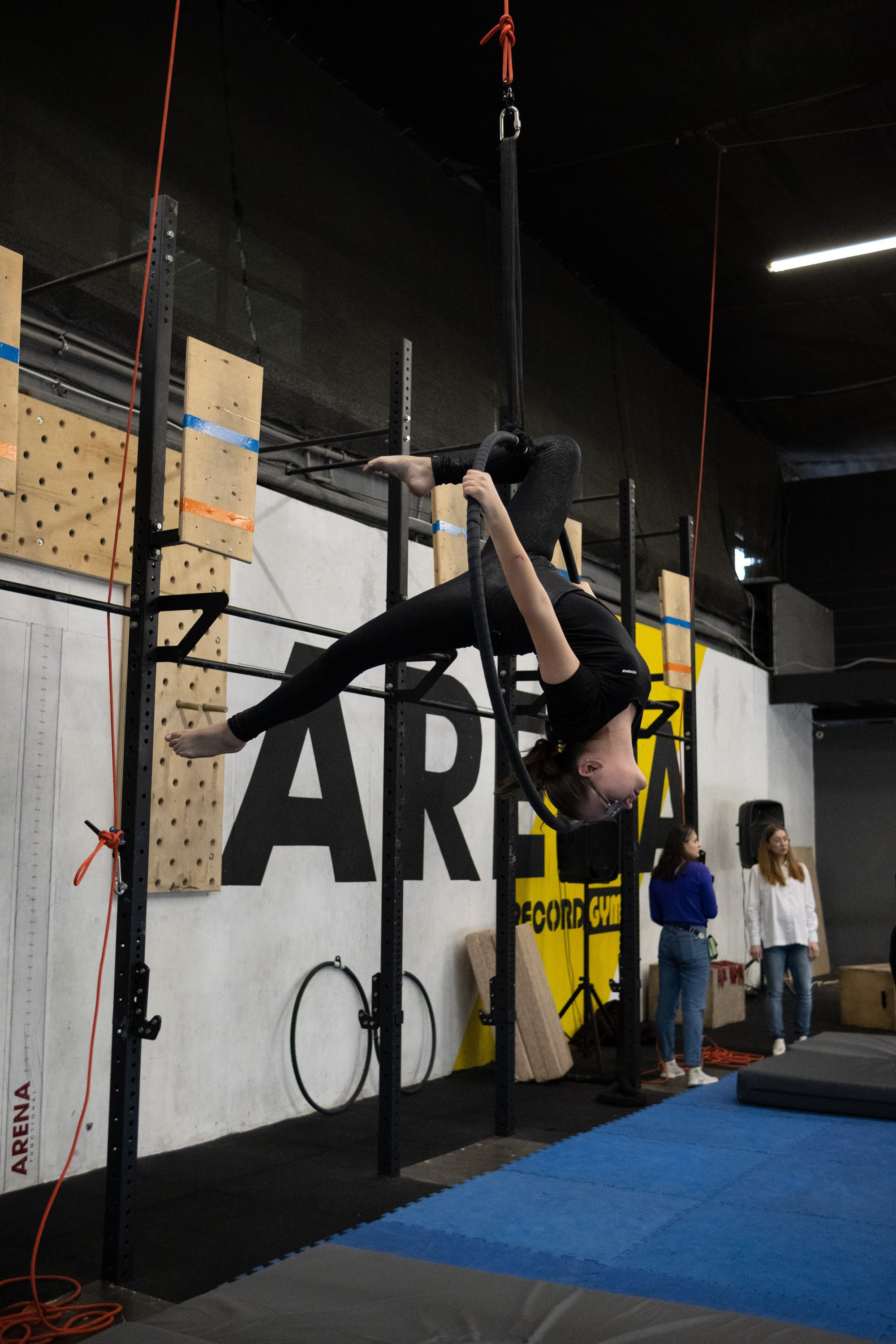 Внутриклубные соревнования по воздушной гимнастике 02.04.23