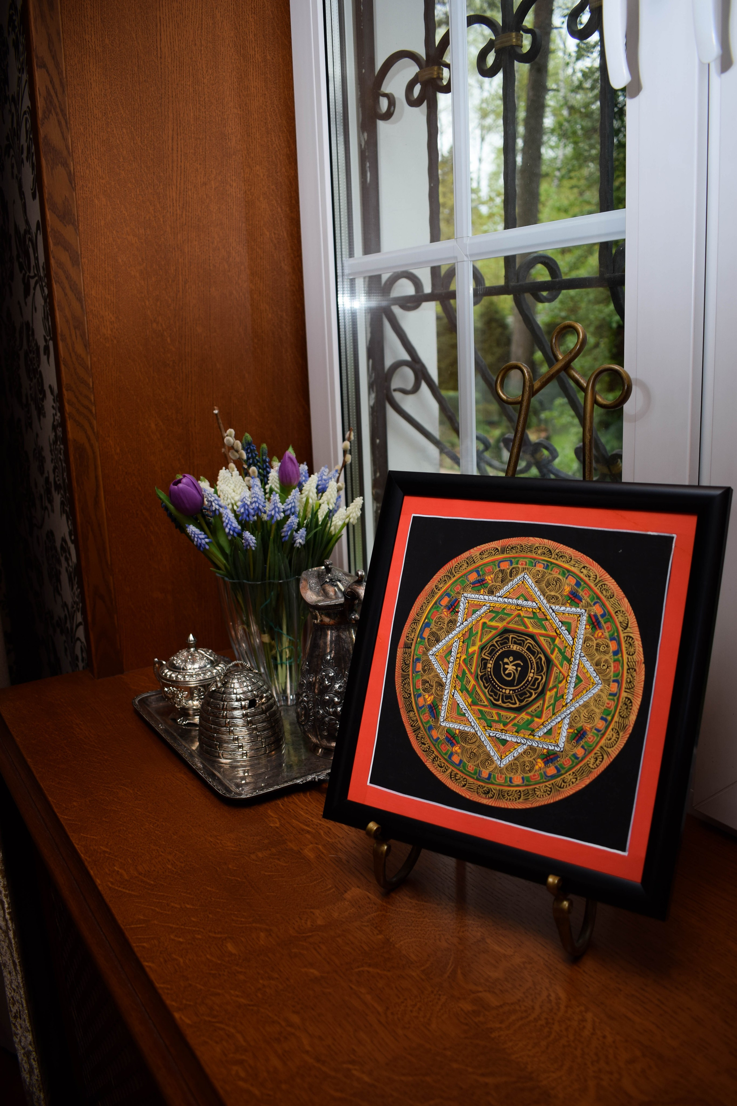 Пробуждающие мандалы. Малый размер 35*35 см. Пробуждающие Картины. Мандалы бесконечности