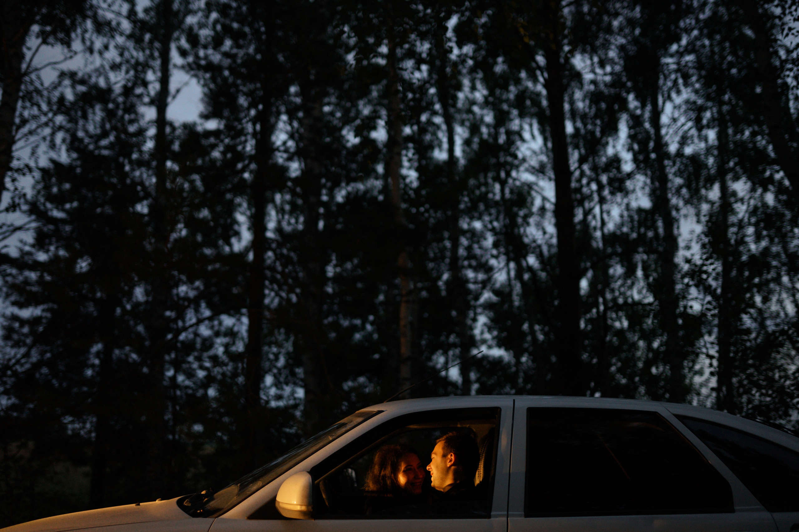 Поздний закат