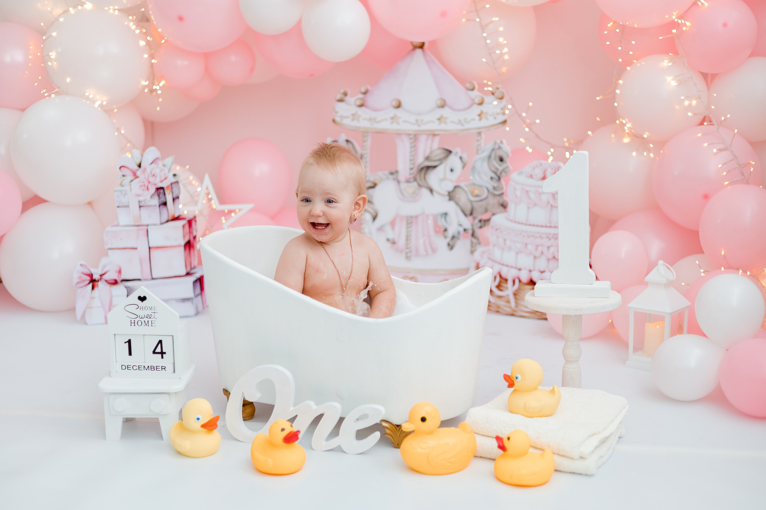 Есения, 1 годик. Семейный и детский фотограф в Железногорске Саламахо Ольга