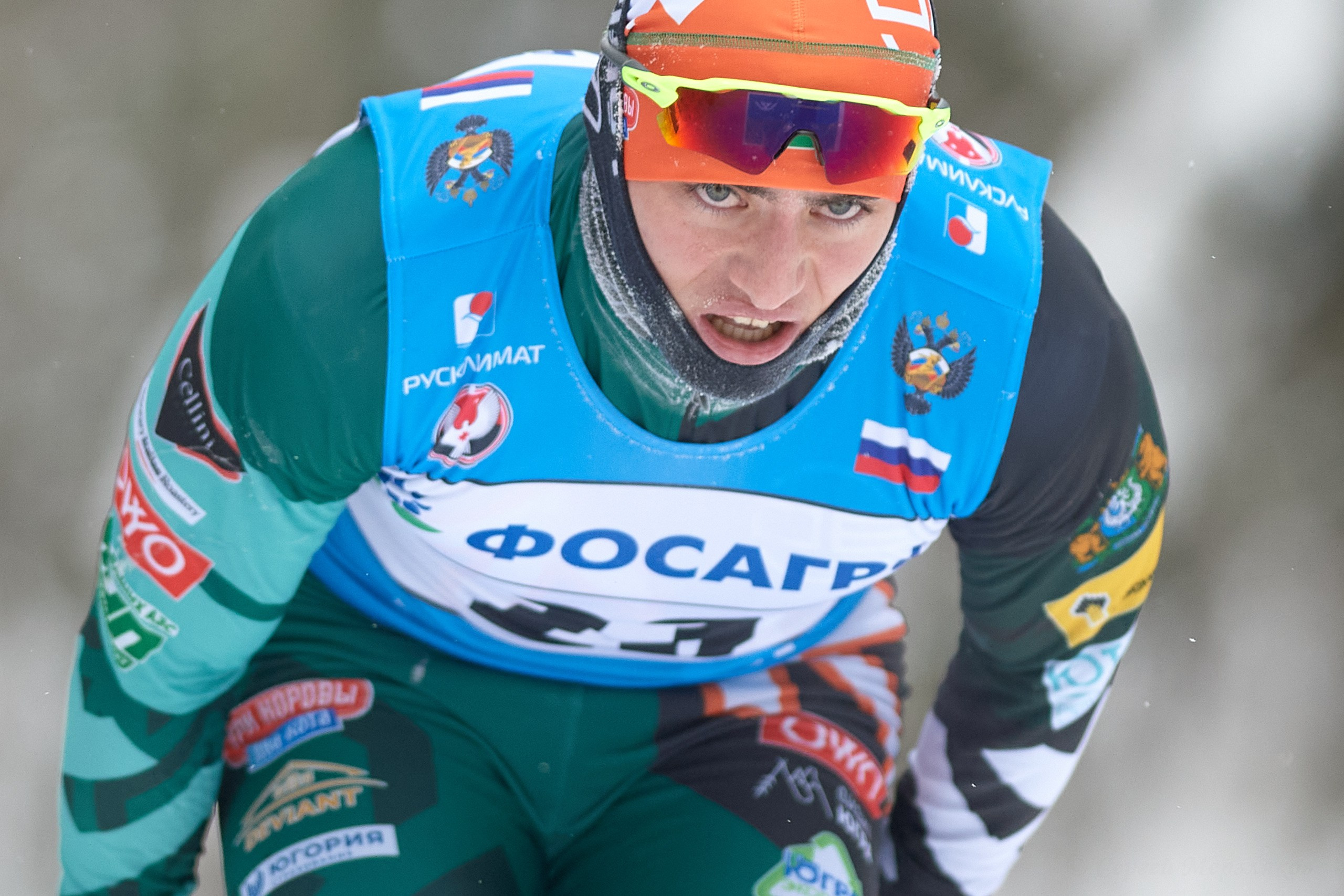 VI этап ФосАгро Кубка России по лыжным гонкам. Ижевск 25.01.2025 и 26.01.2025. Спортивный репортажный фотограф в Ижевске Сергей Мерзляков