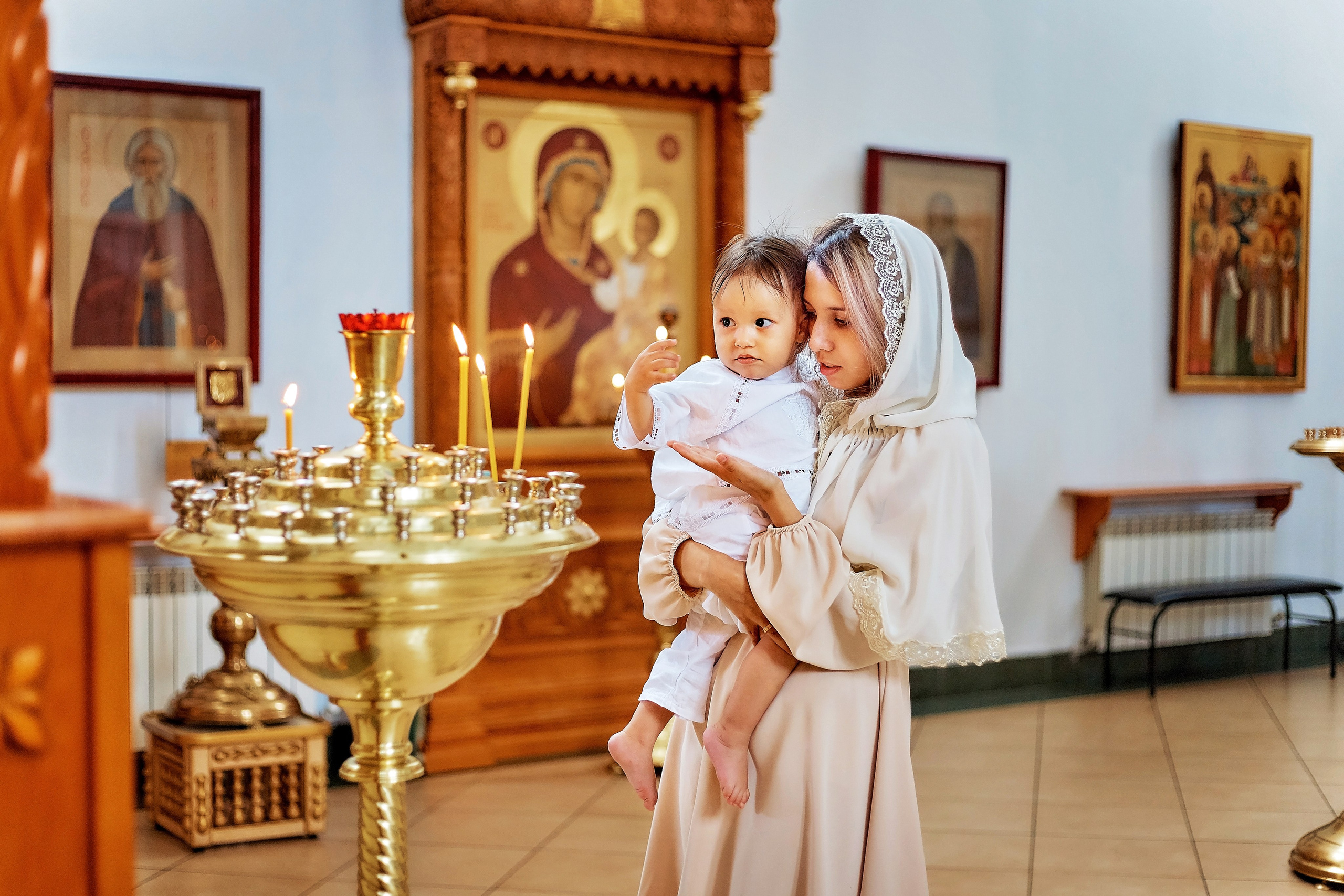 Крещение Ярослава. Фотограф на Крещение и Венчание в Барнауле