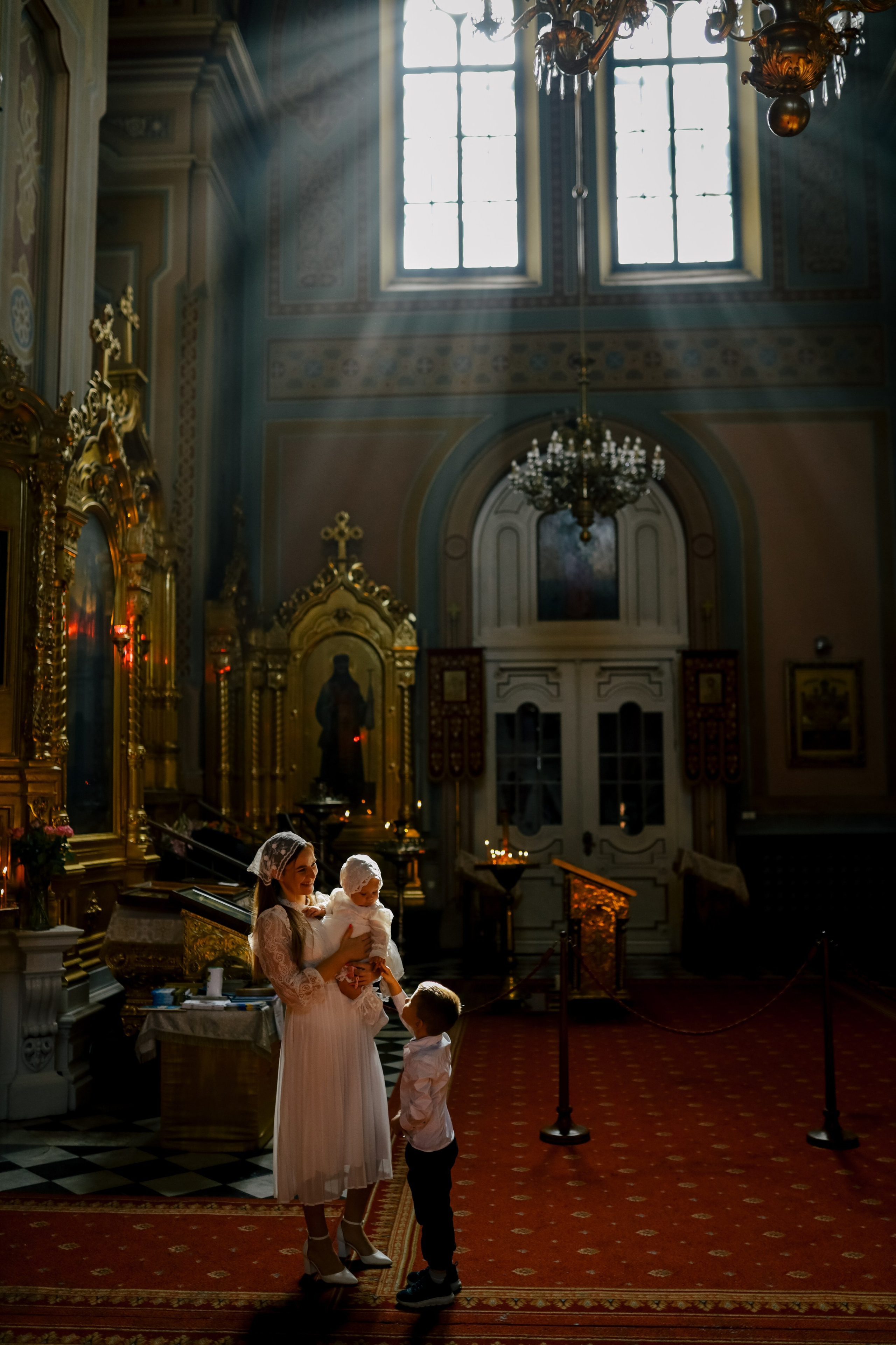 Крещение Эмилии. Свадебный и семейный фотограф в Варшаве