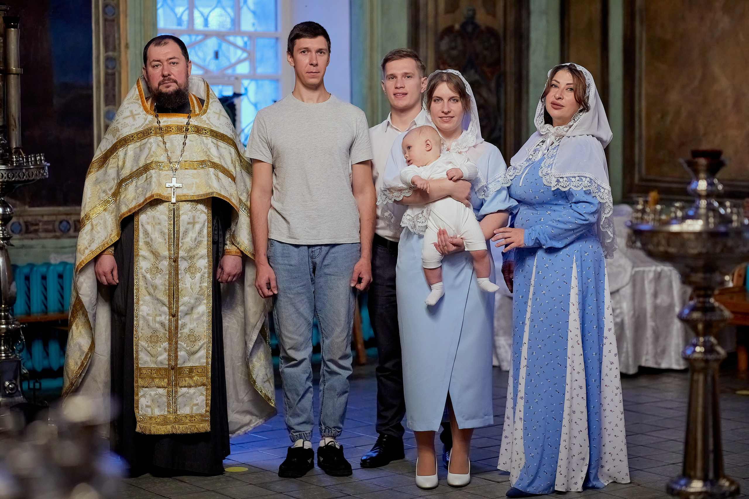 Крещение Егорушки. Семейный и детский фотограф в Ярославле Юлия Галашина