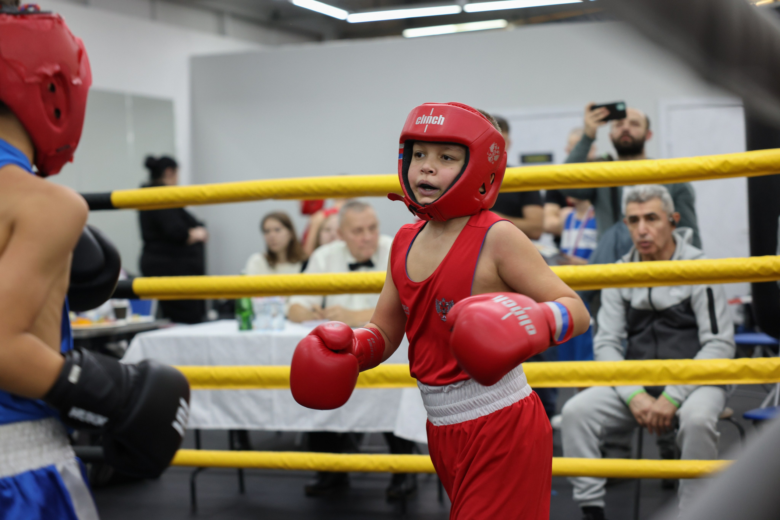 Открытый ринг «кубок ООО «ТЭК НеваСпецТяж». Фотограф Александр Заломаев