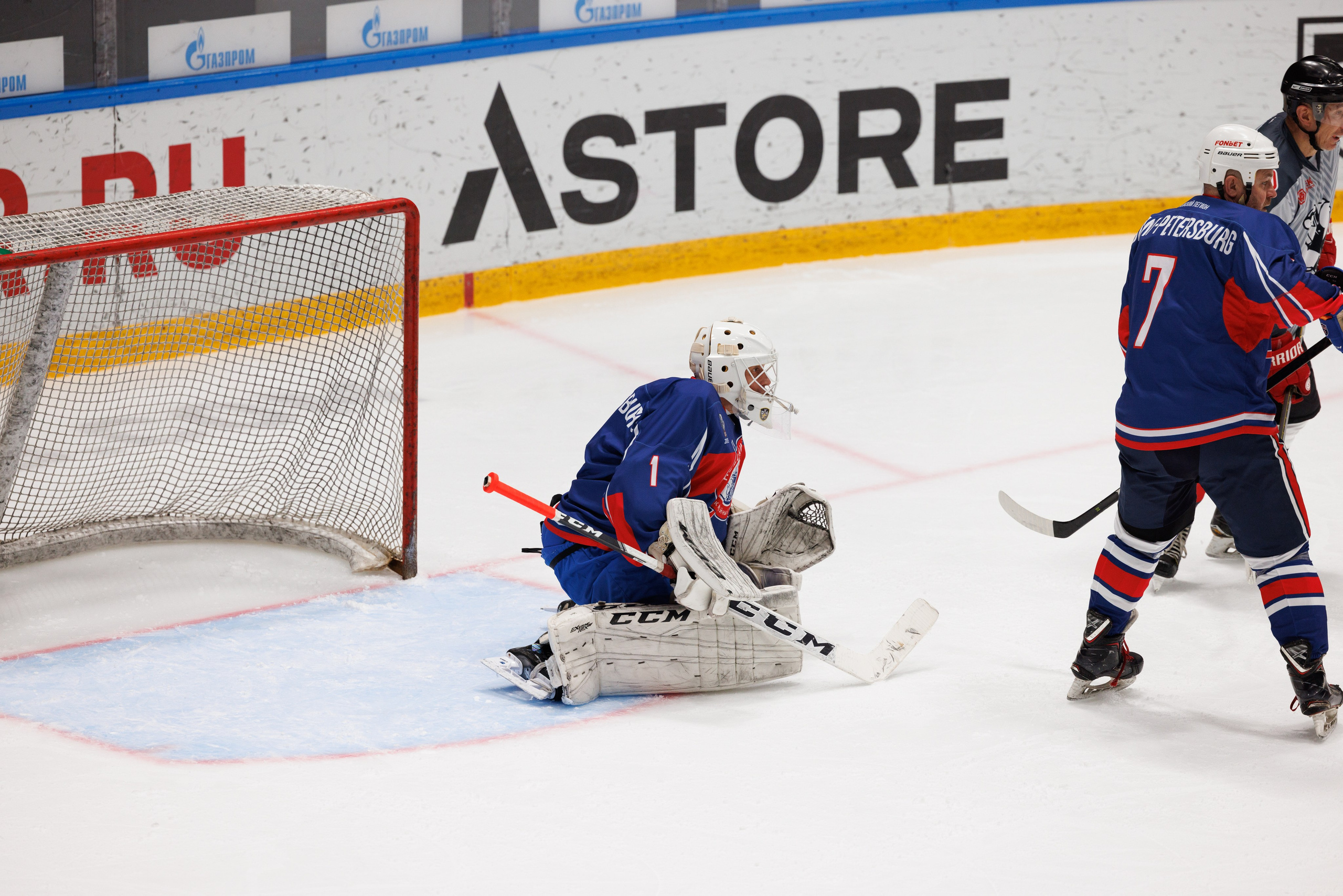 НХЛ (50+) Невский легион — Канекс 6-1. Фотограф Александр Заломаев