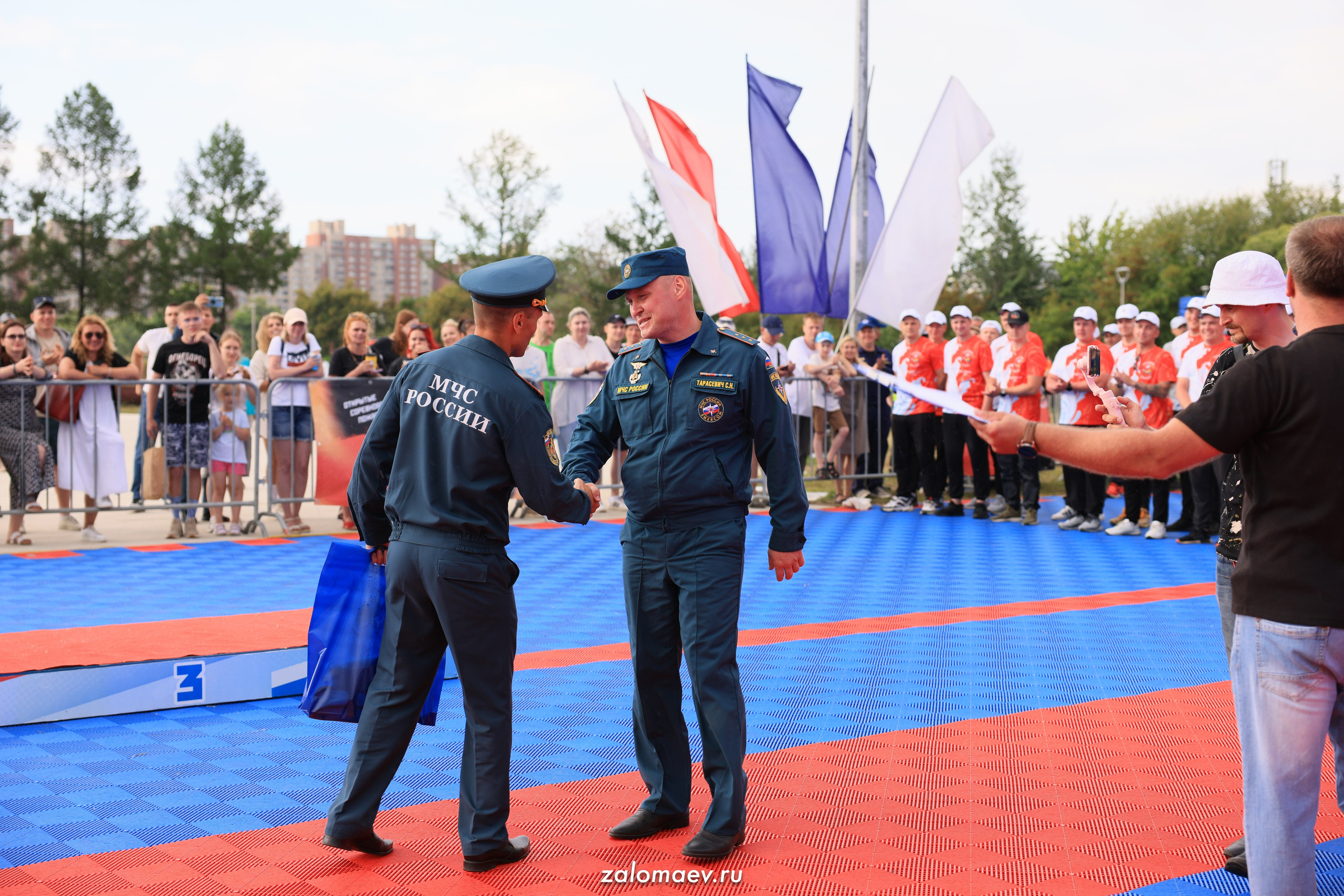 Сильнейший пожарный. Фотограф Александр Заломаев