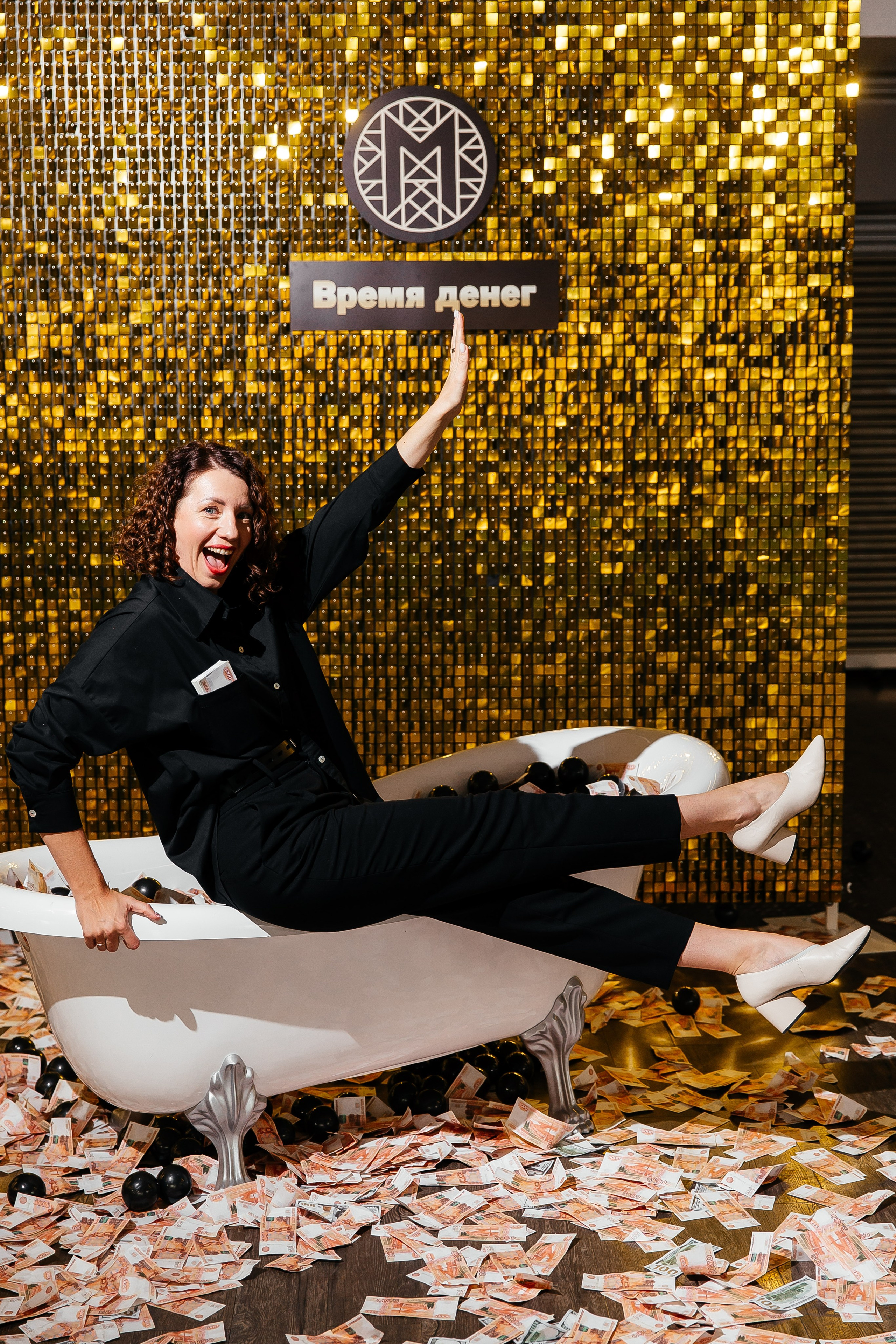 Фотозона+выступление спикеров. Фотограф в Красноярске Надежда Воскресенская