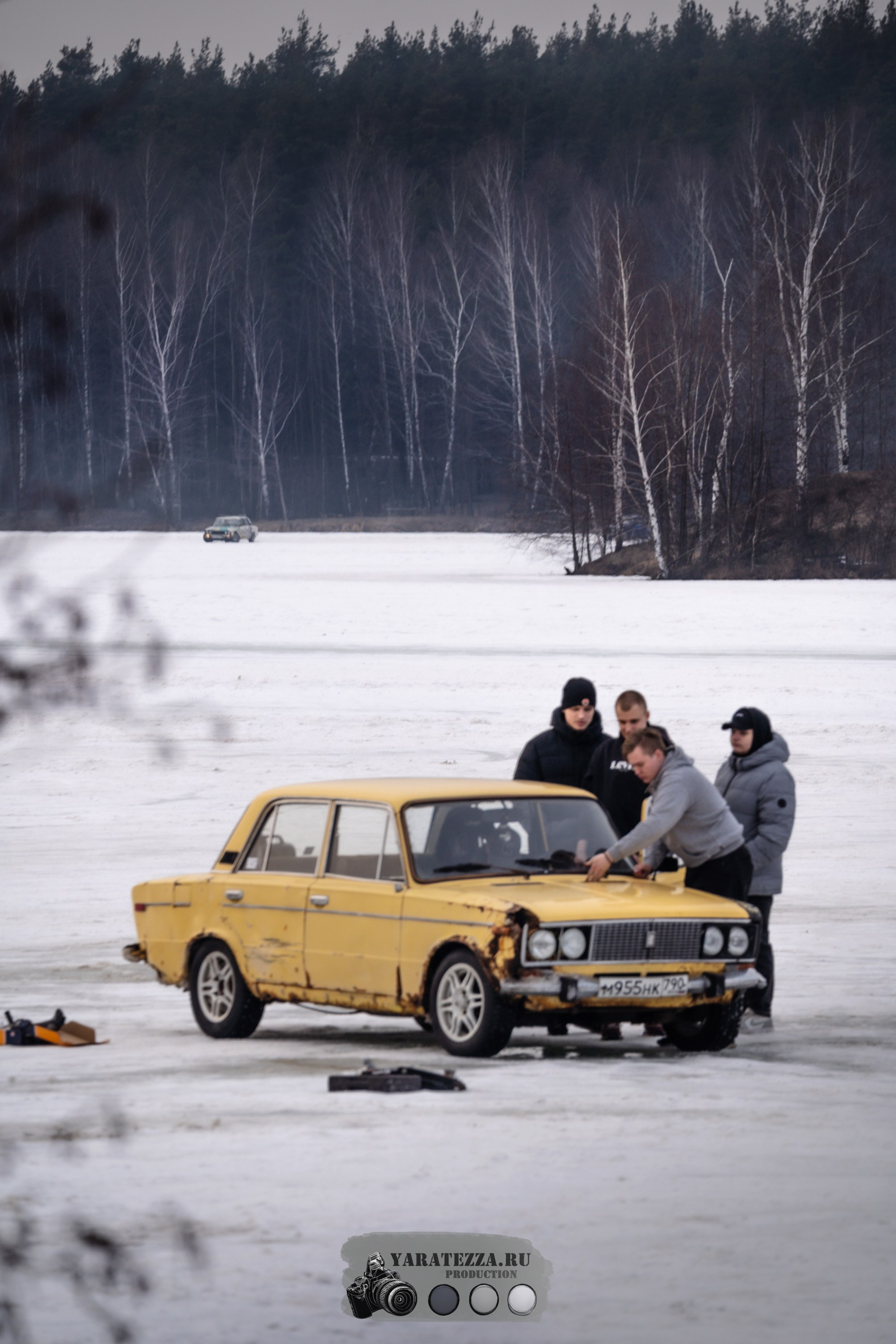 Тренировочный день на ледовой трассе. Yaratezza production