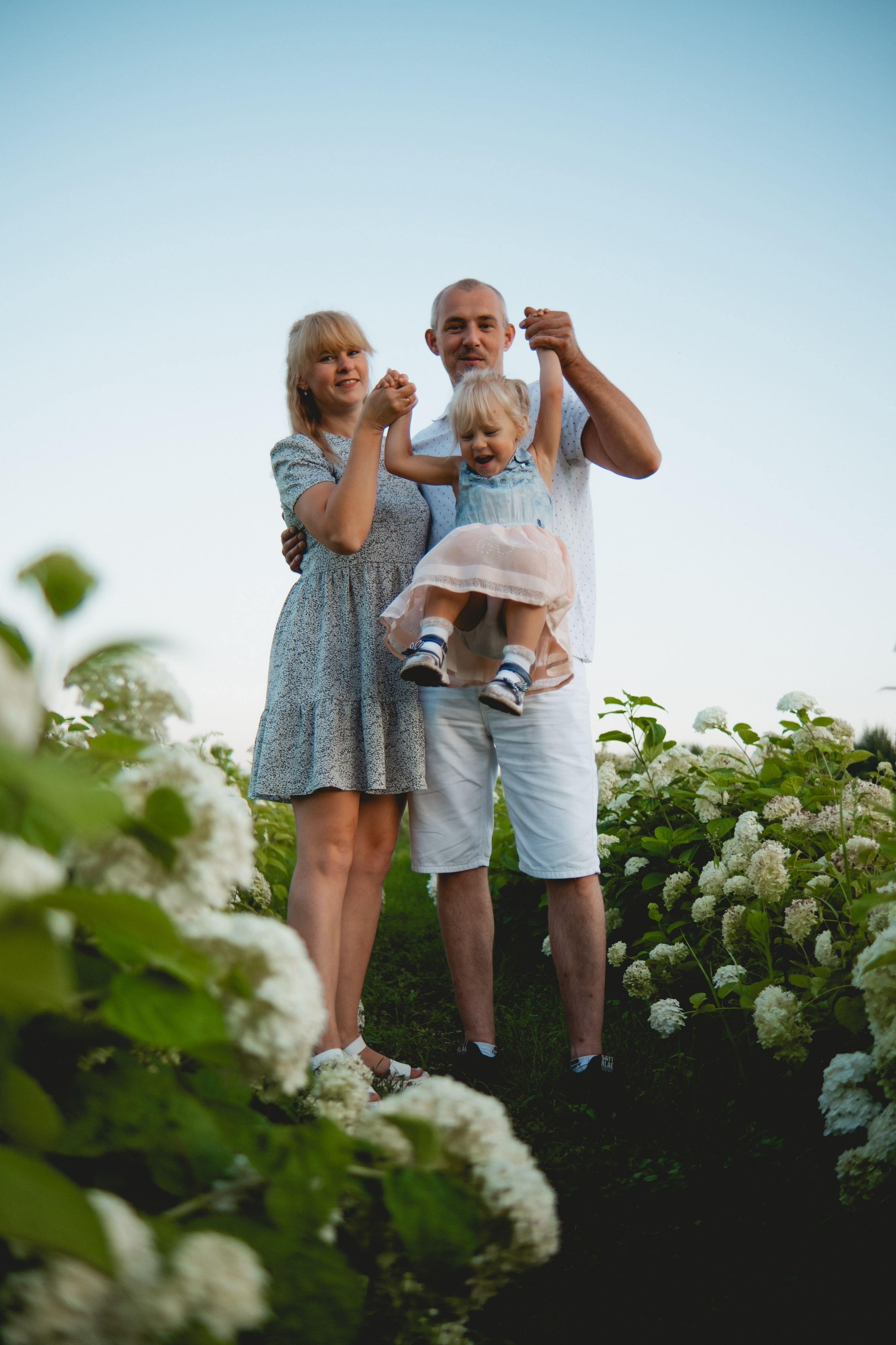 Семейная съемка в лованде. Nattie.ph