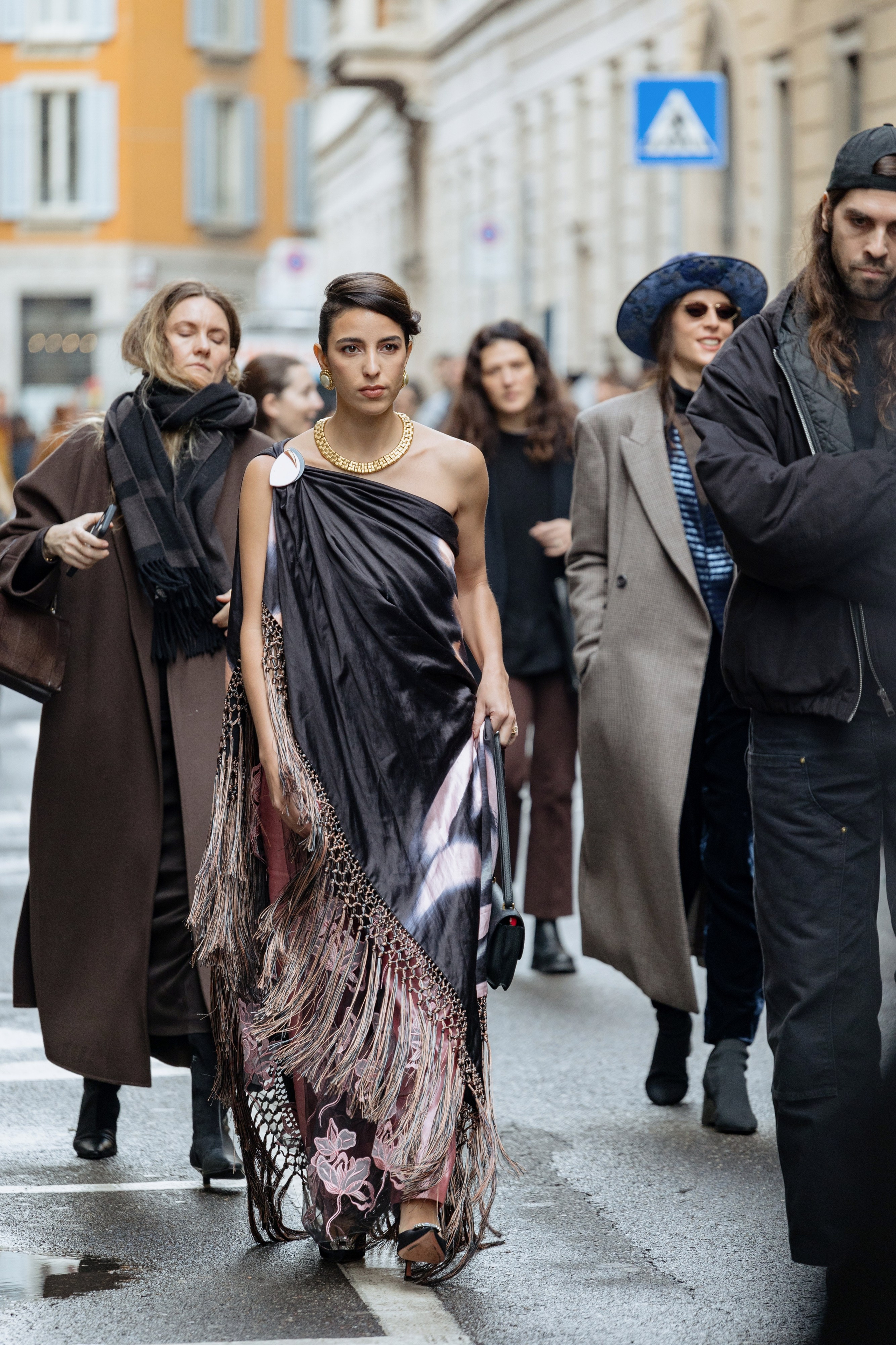 ARMANI MFW FALL/WINTER 24/25. Photographer in Milan Ivan Goncharov