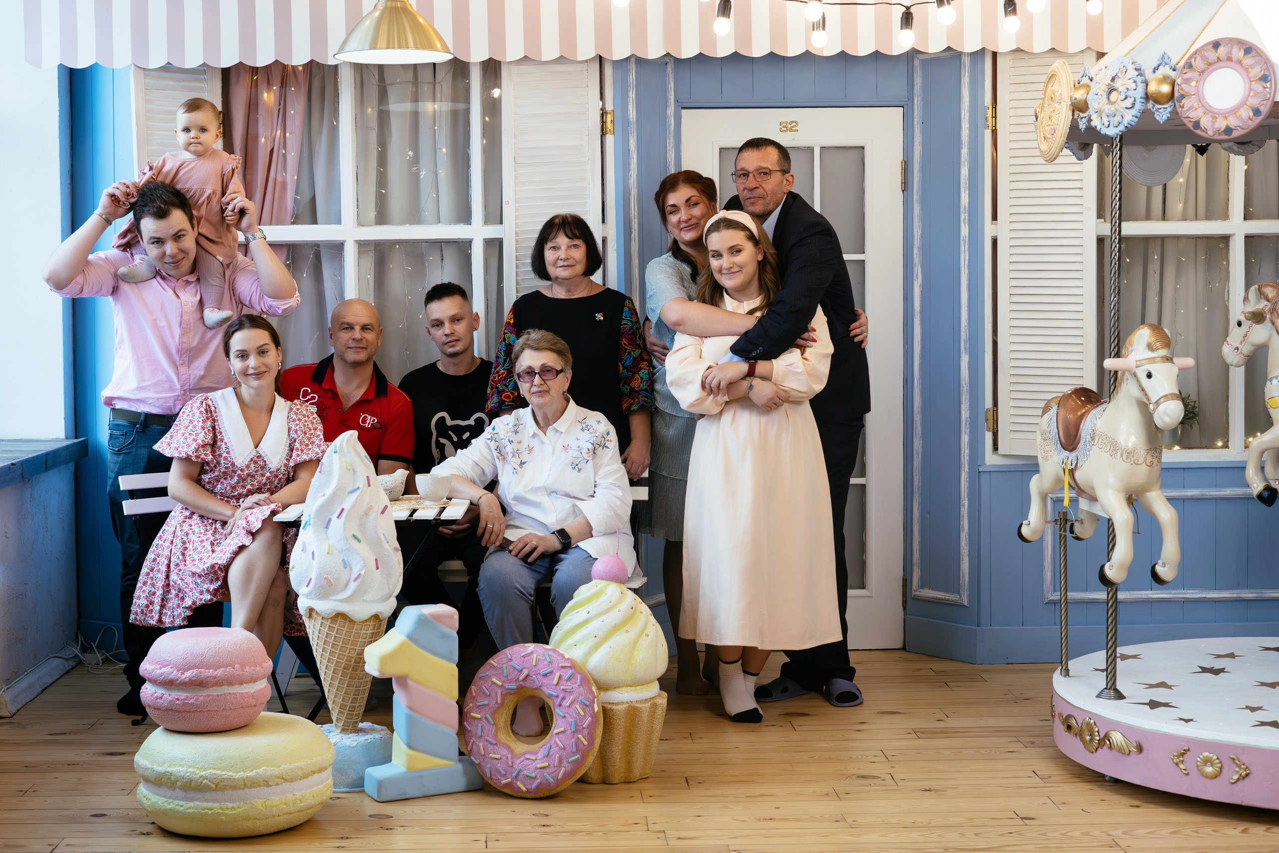 Съемки в студии. Семейный фотограф в Екатеринбурге Макарова Алёна