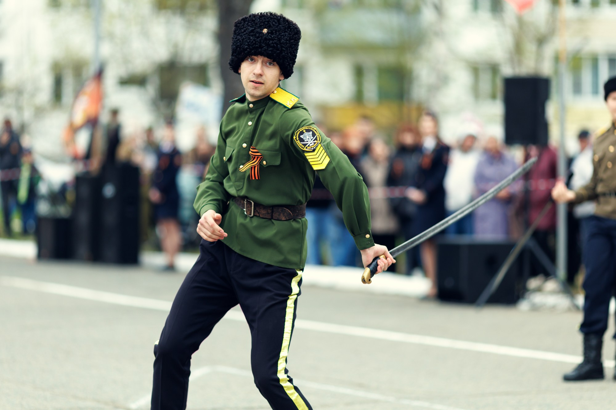 Празднование 80-летия победы над фашизмом. Славянка. Приморский край. Андрей Кровлин — фотограф в Славянке