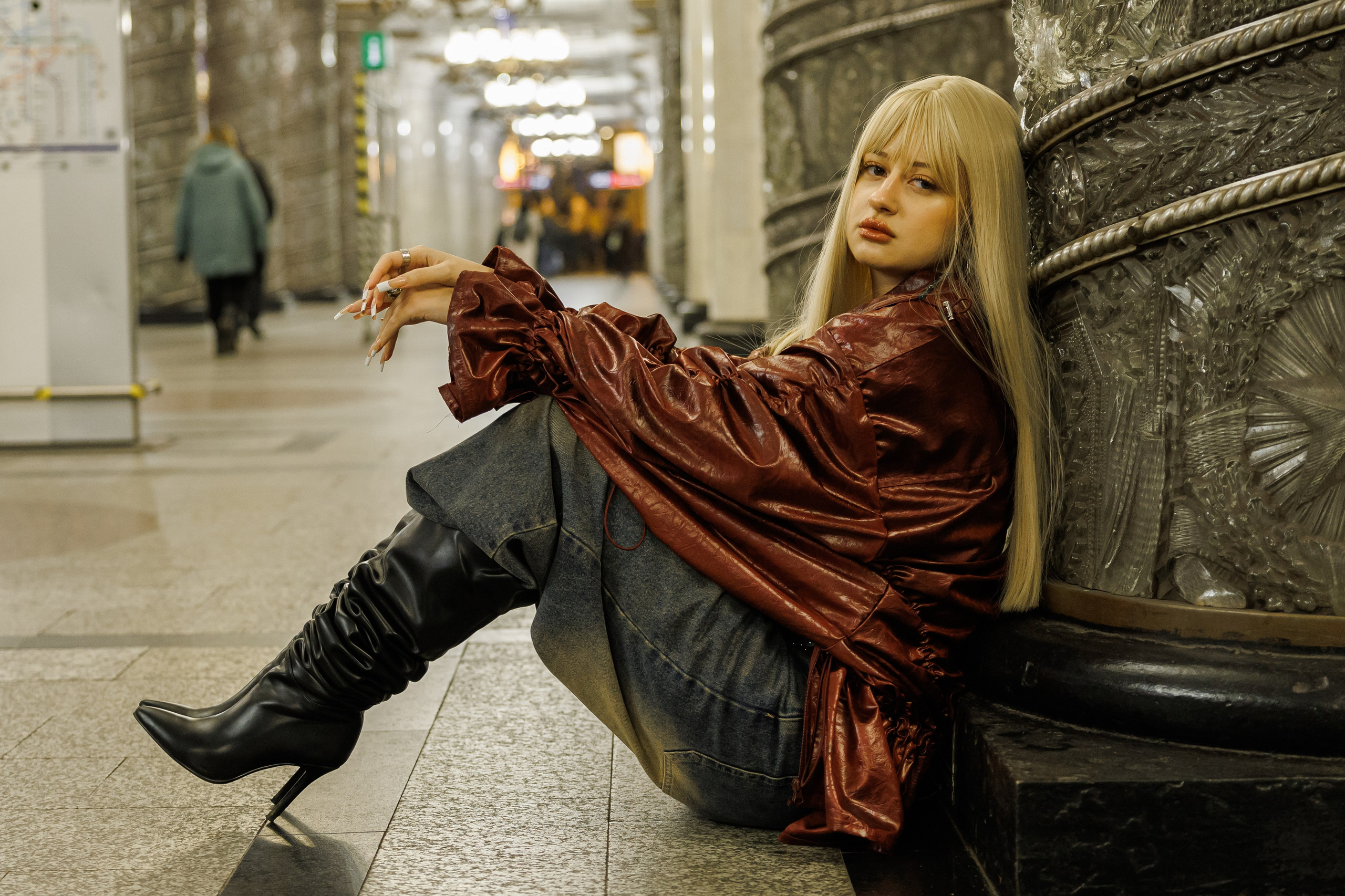 Вечернее METRO. Портретный фотограф Панферова Регина г. Санкт-Петербург, г. Казань