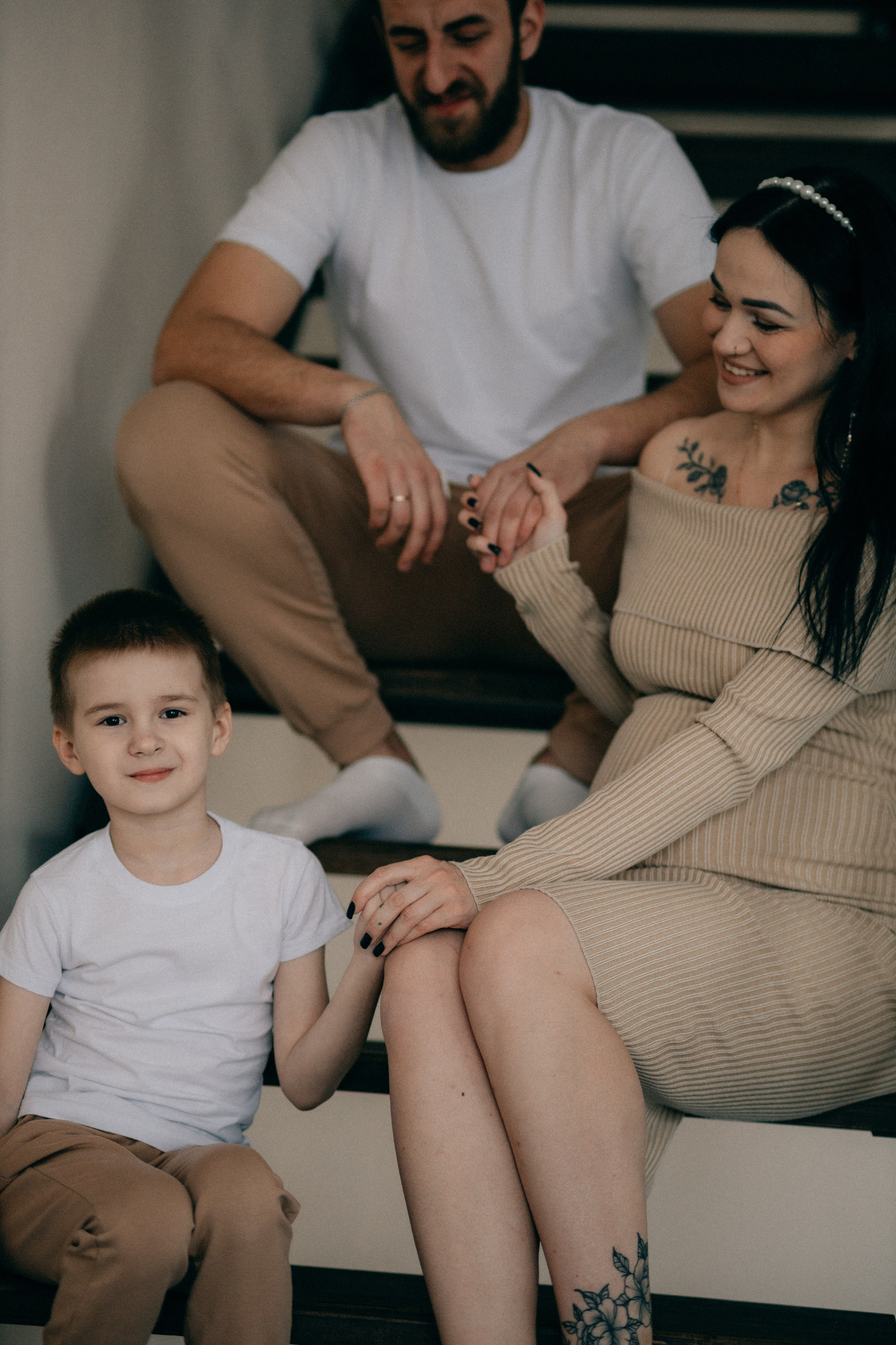 Евгения, Александр и Тимофей. Фотограф София Комкина