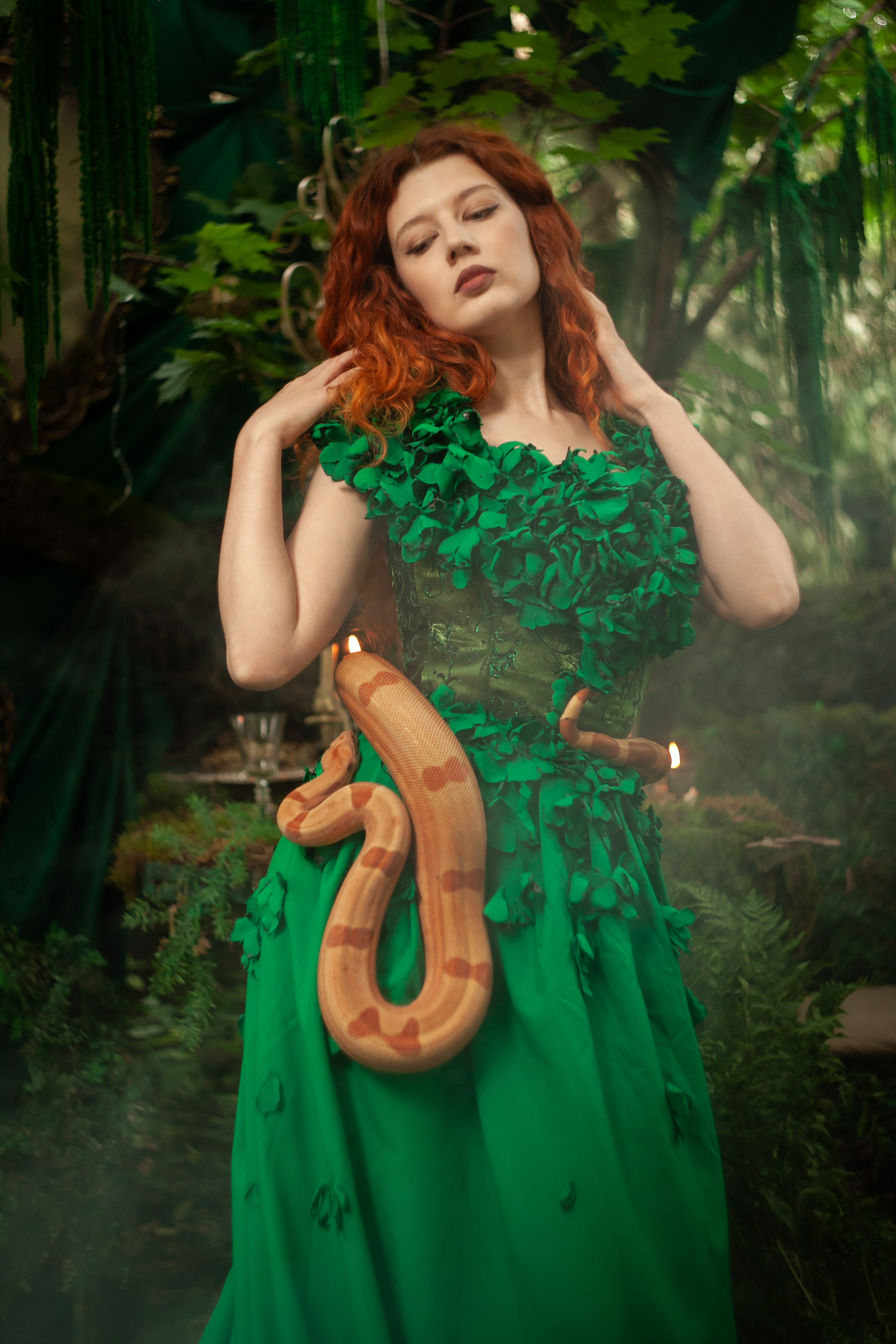 Фотосессия со змеей. Детский и семейный фотограф в Москве СВАО Екатерина Алалыкина