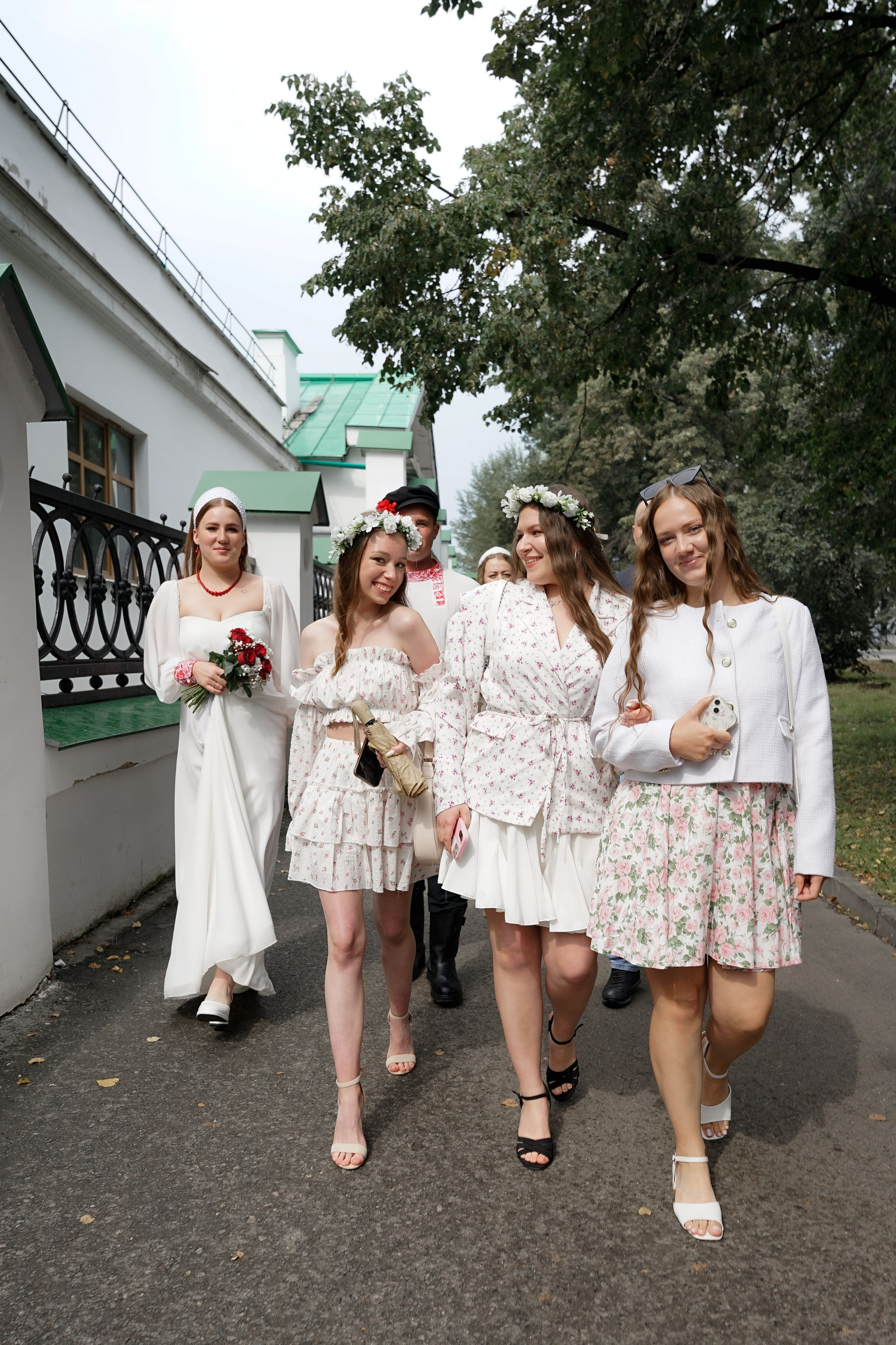 Свадебная фотосессия в русском стиле