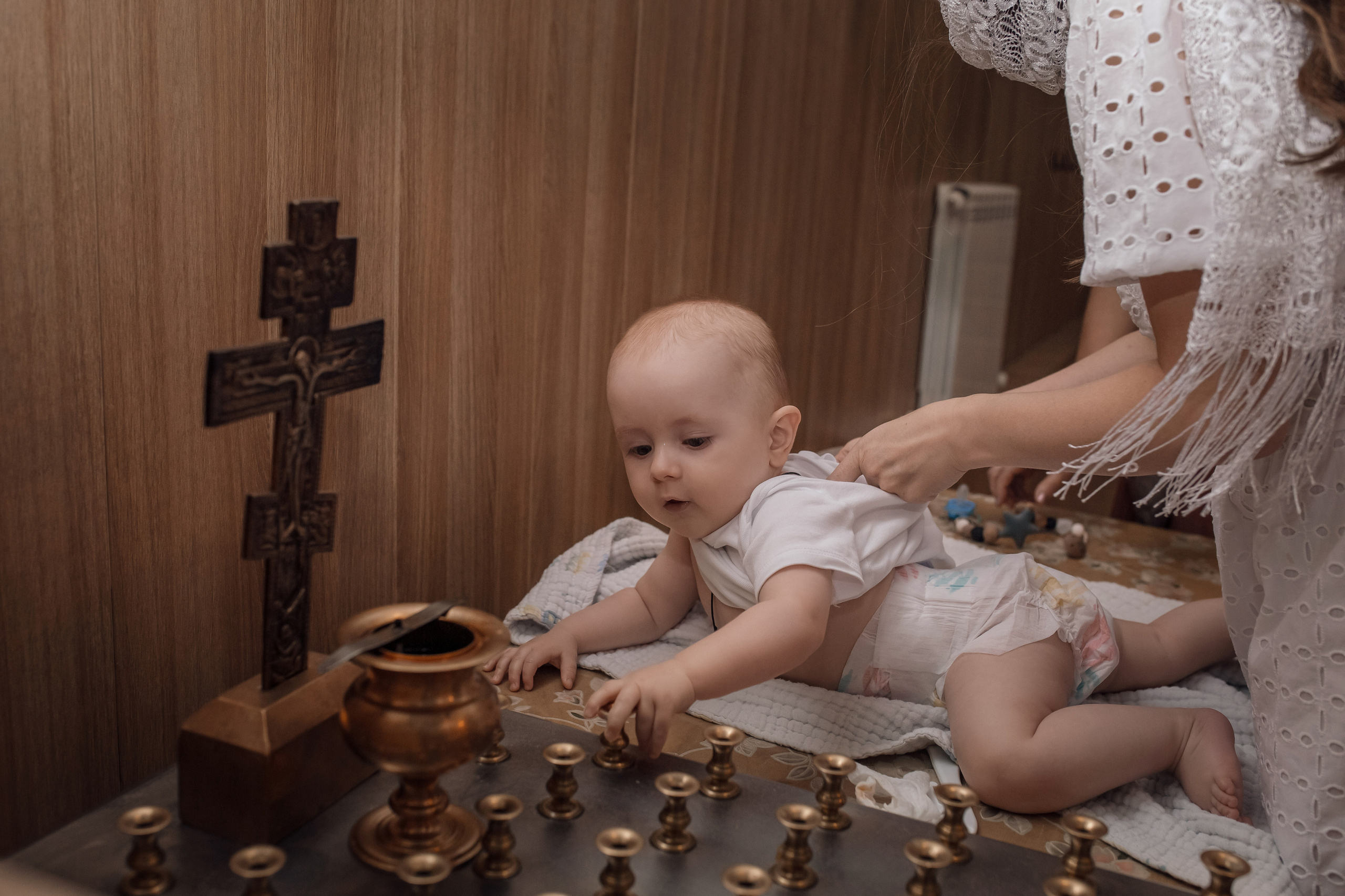 Крещение Захара. Фотограф на Крещение и Венчание в Ташкенте