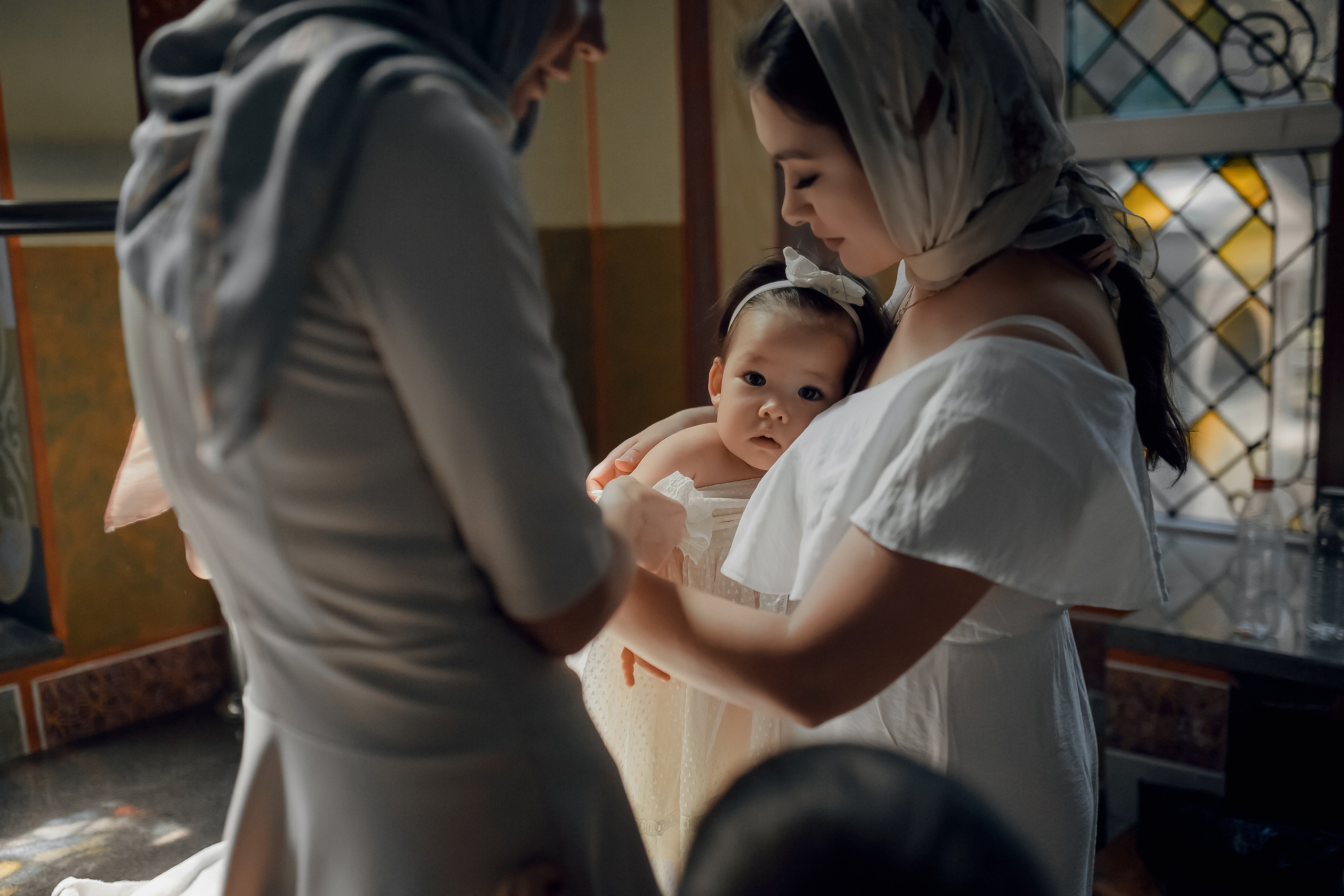 Таинство Крещения Миланы в Ташкенте. Фотограф на Крещение и Венчание в Ташкенте