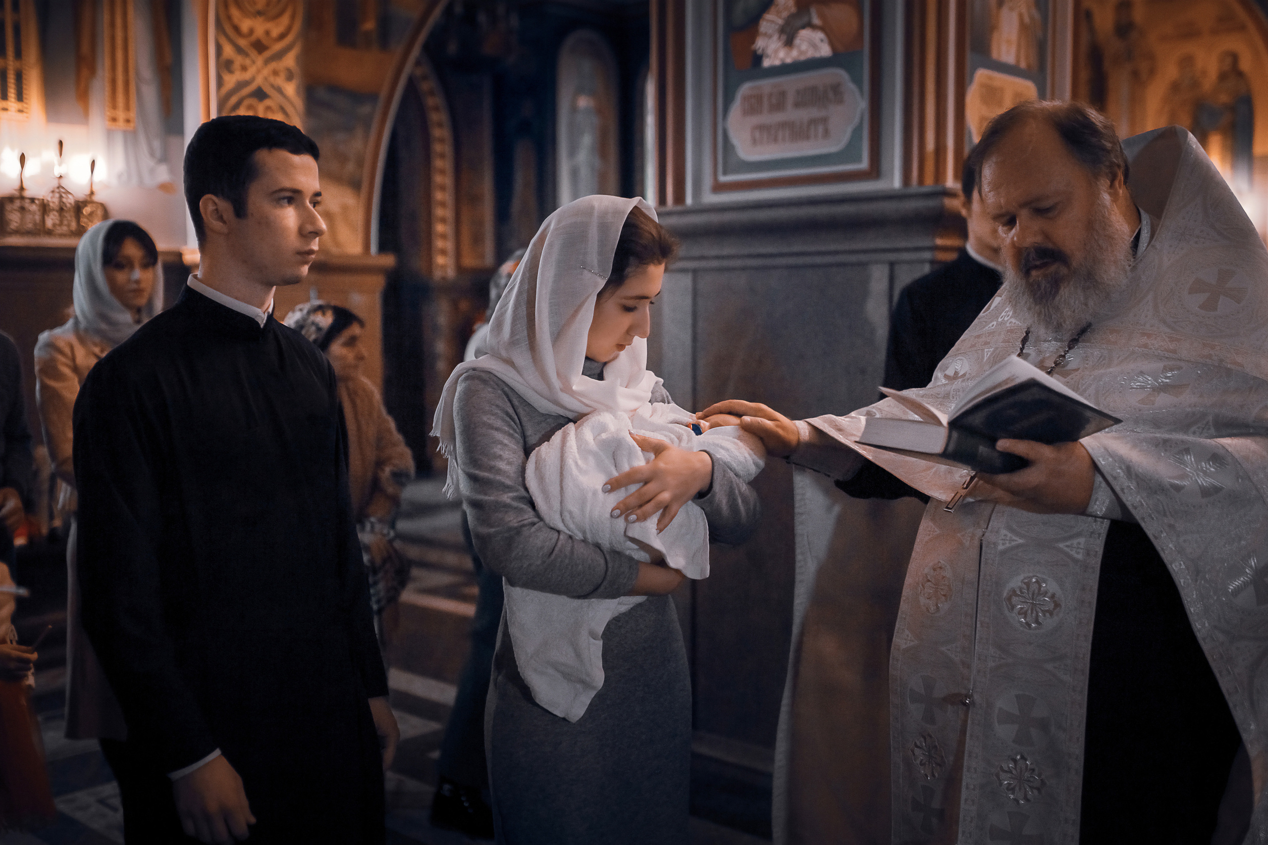 Крещение Ники. Фотограф на Крещение и Венчание в Ташкенте