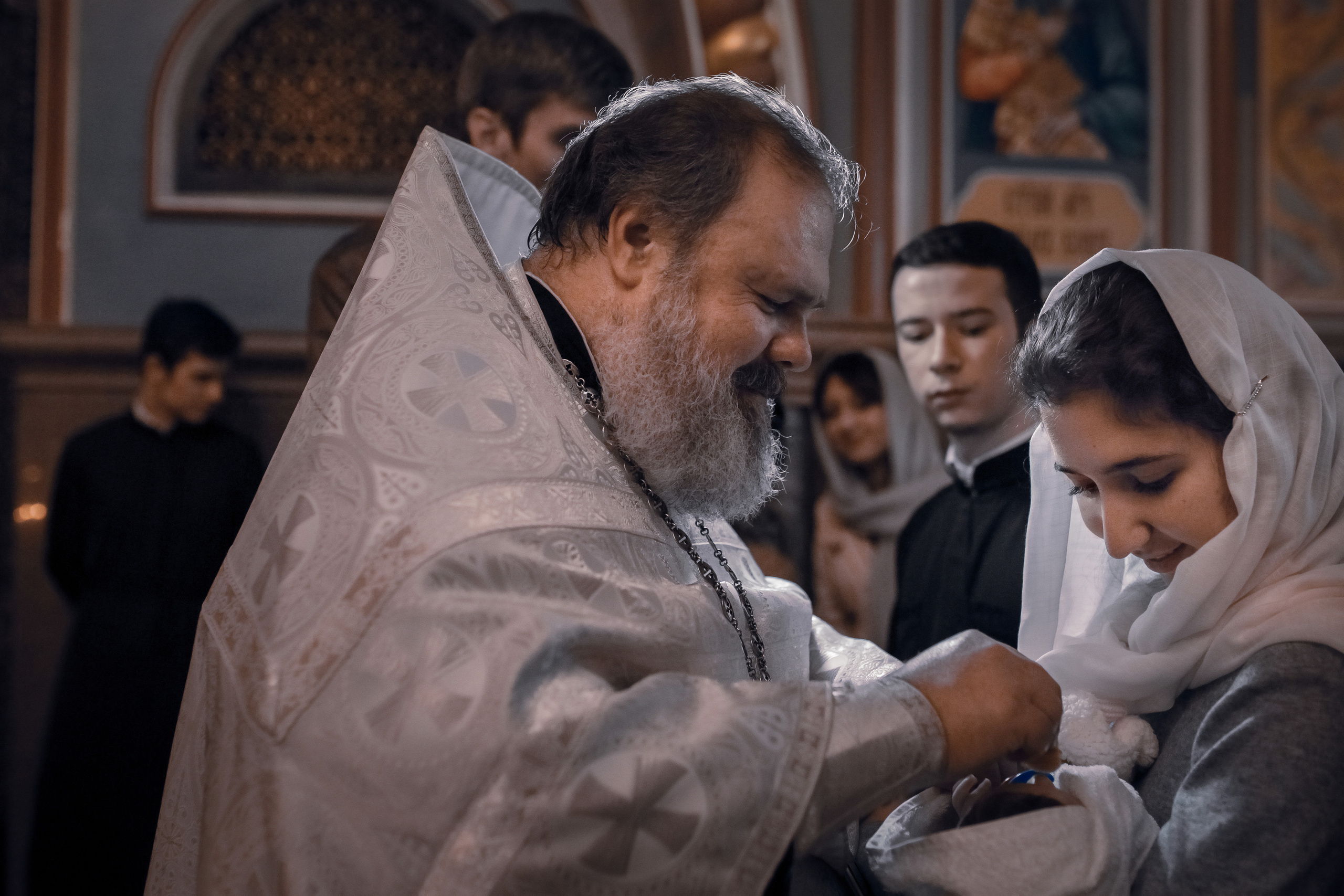 Крещение Ники. Фотограф на Крещение и Венчание в Ташкенте