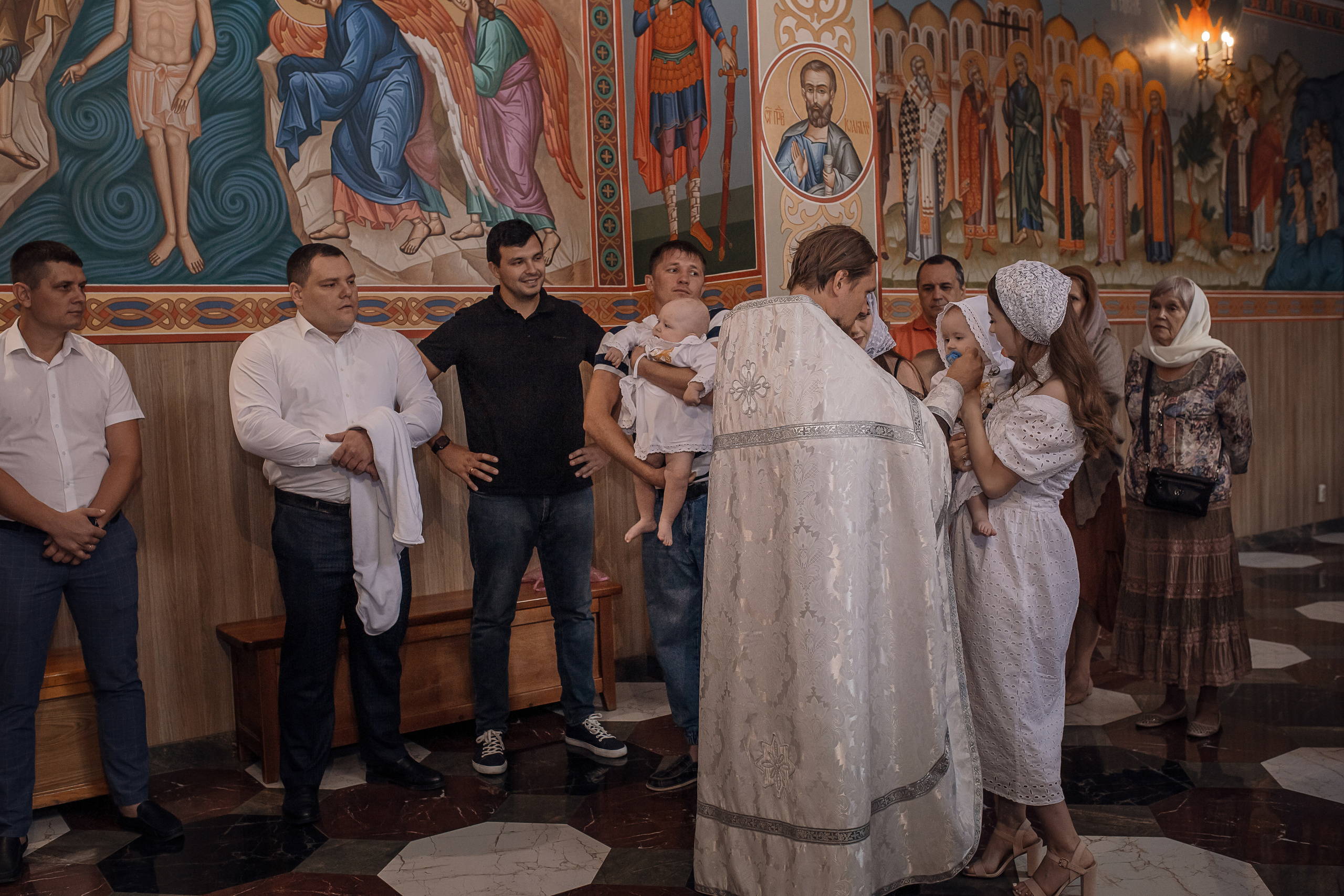 Крещение Захара. Фотограф на Крещение и Венчание в Ташкенте