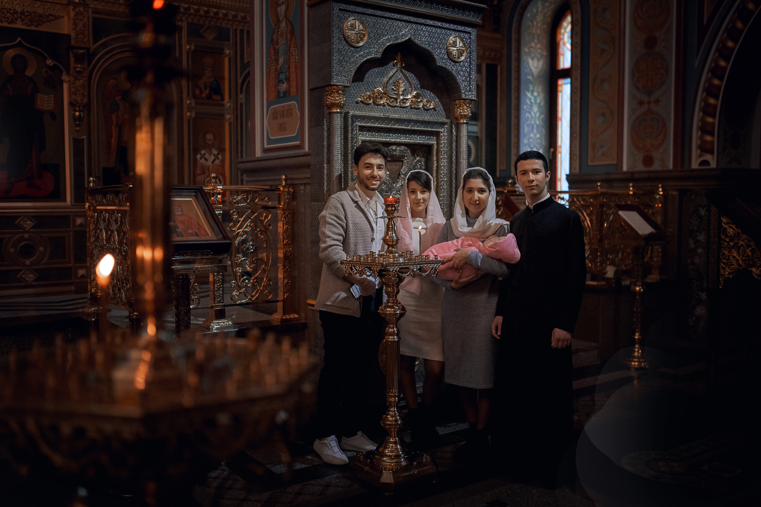 Крещение Ники. Фотограф на Крещение и Венчание в Ташкенте