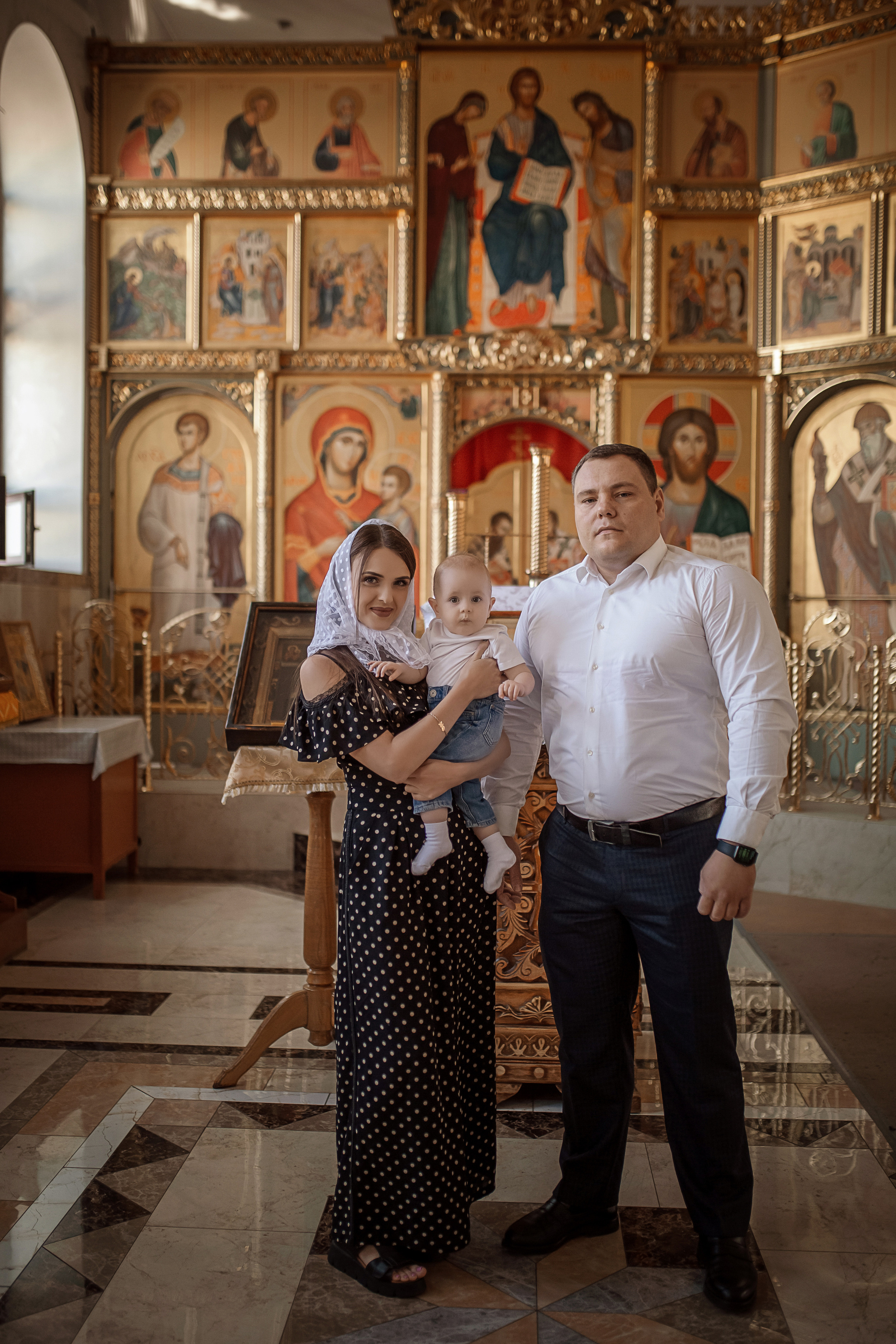 Крещение Захара. Фотограф на Крещение и Венчание в Ташкенте