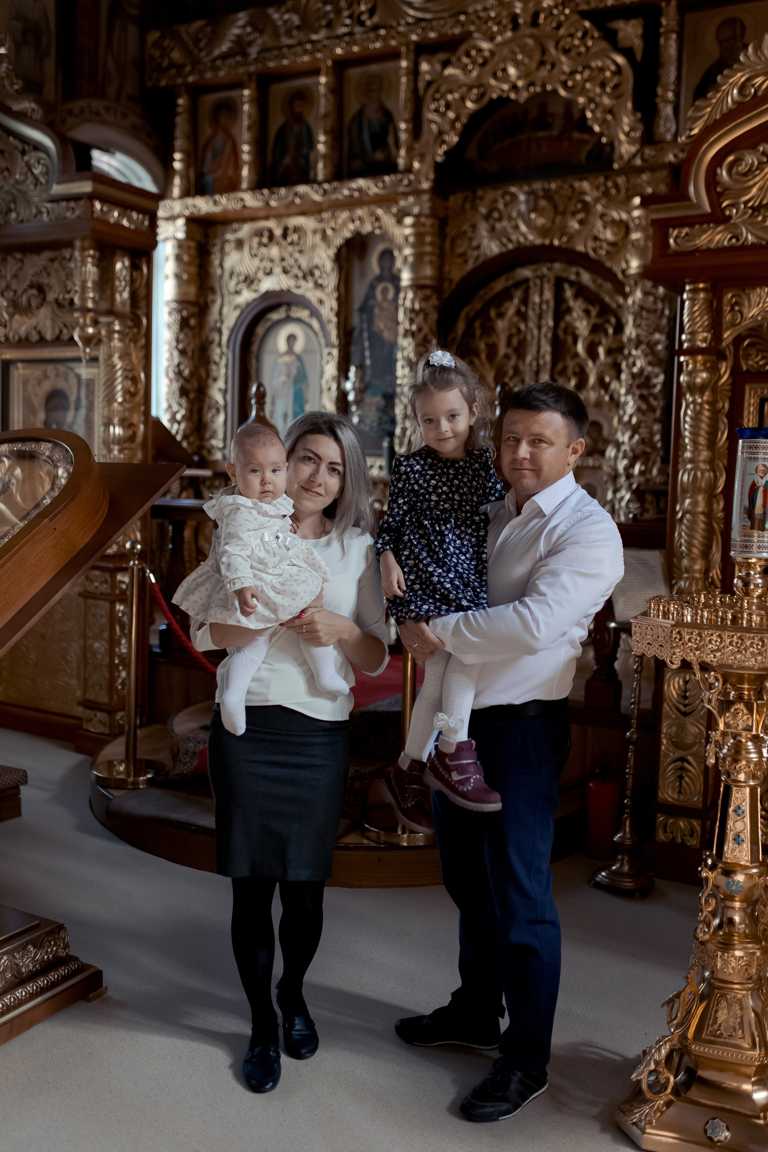 Крещение Софии. Фотограф на Крещение и Венчание в Ташкенте