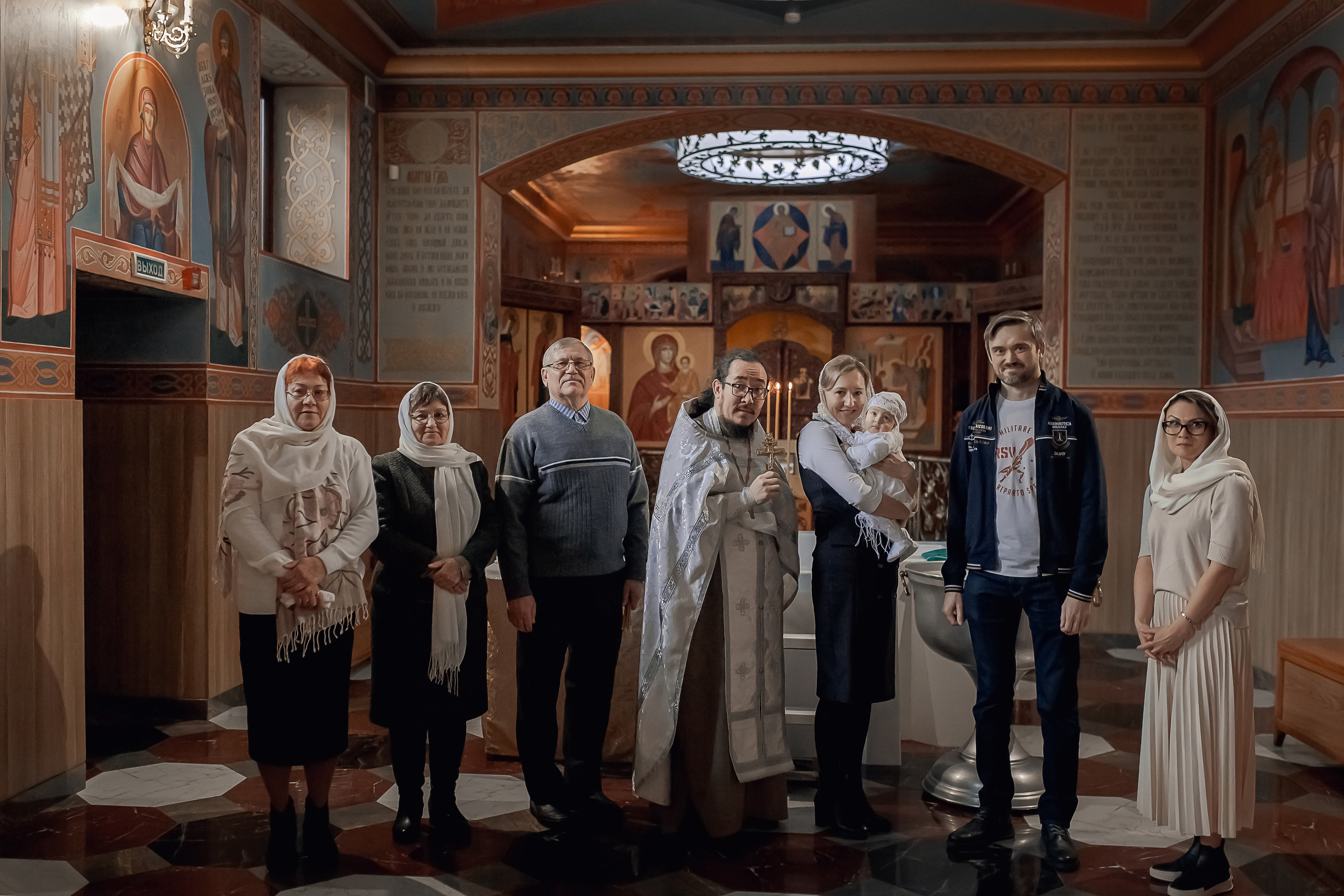 крещение ребенка в Ташкенте после огласительных бесед