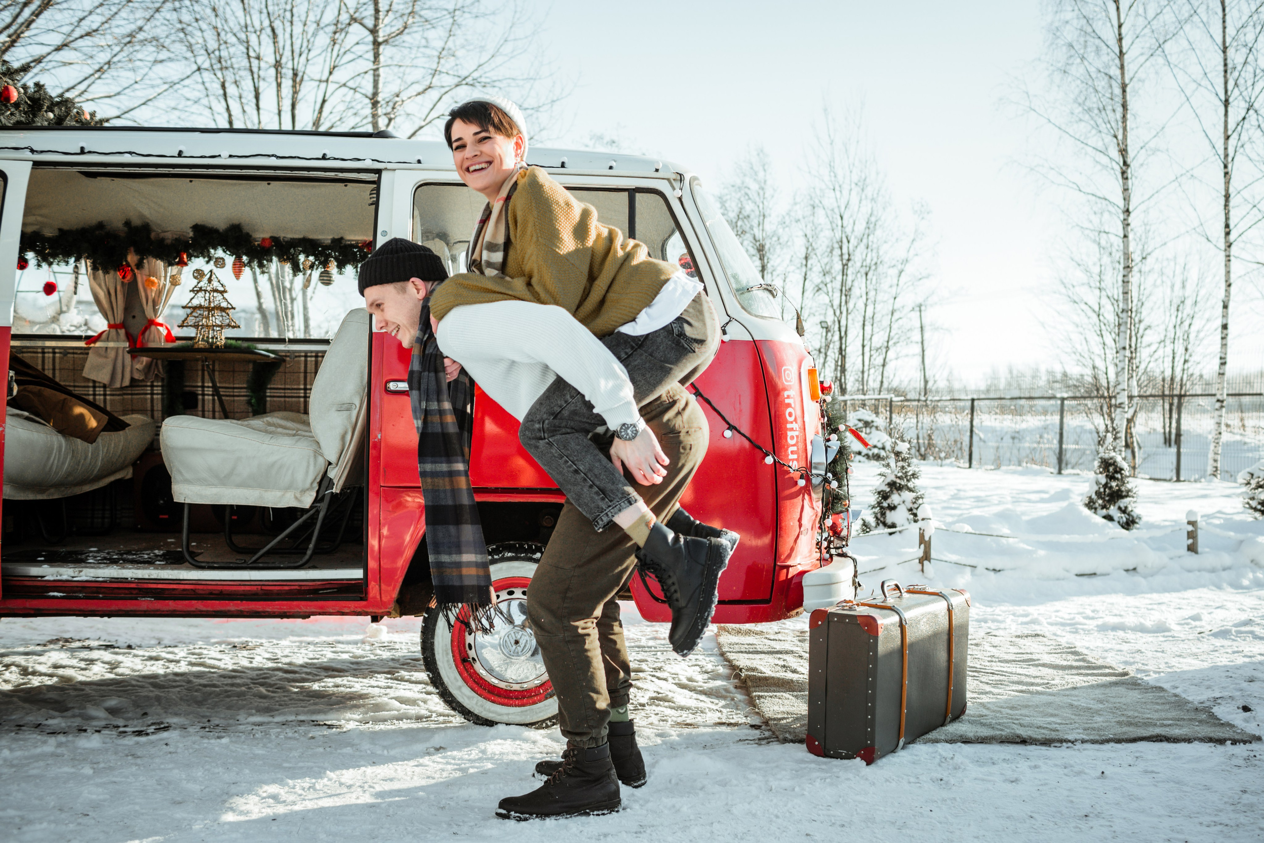 Фотосессия love story зимой. Свадебный фотограф Кирилл Белый