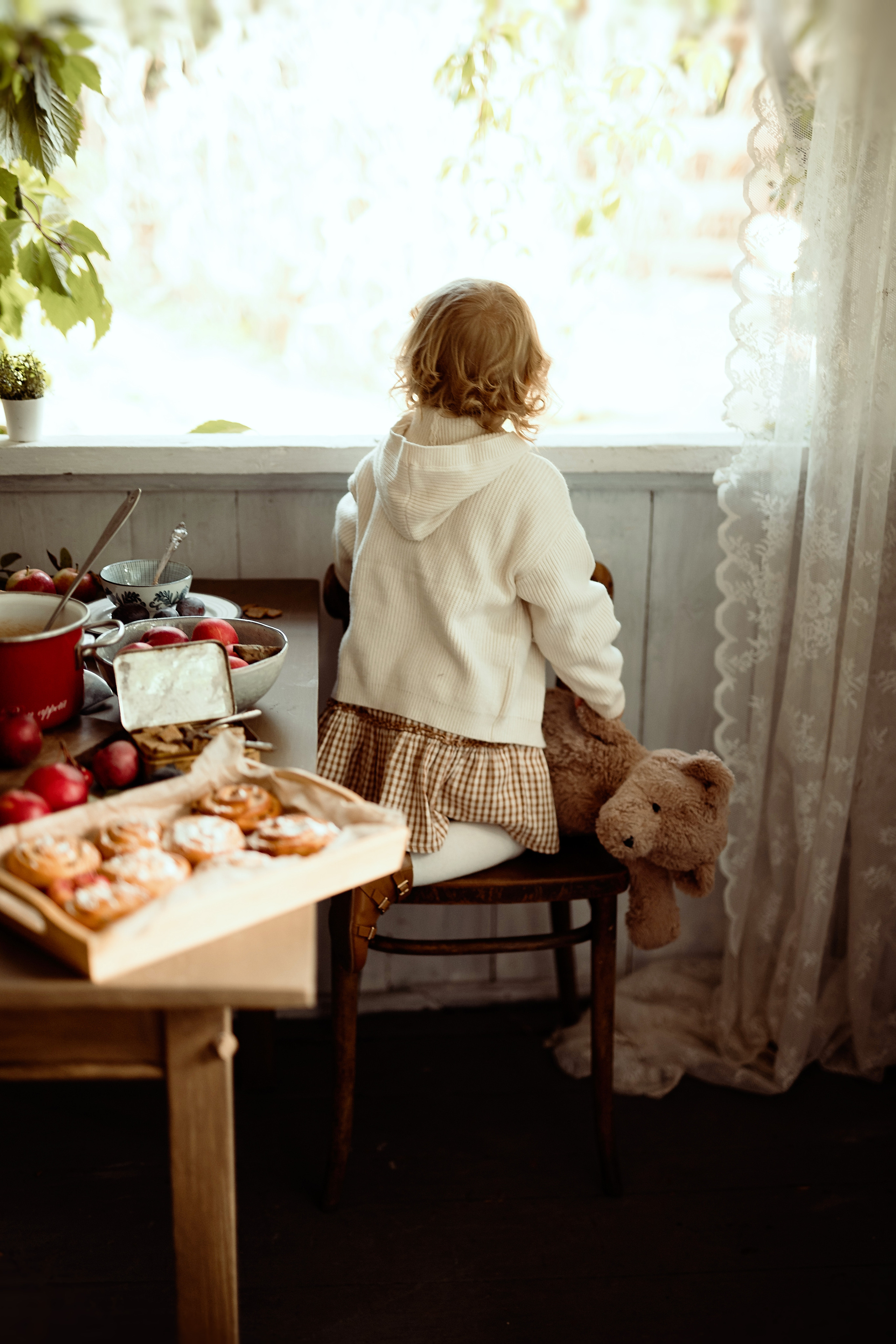 Маленькая Вика. Семейный и контент фотограф