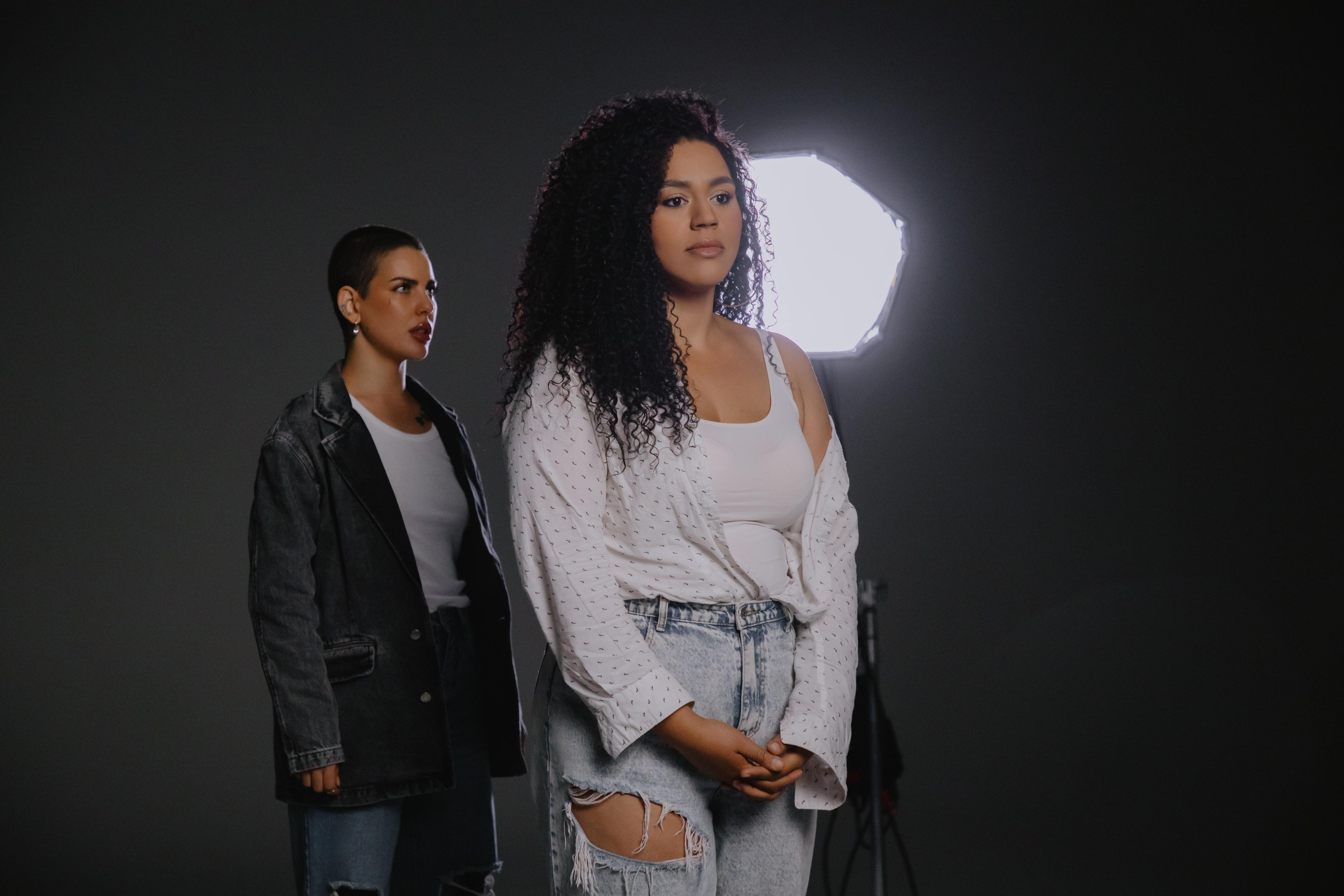 Съемка клипа Юлианны Карауловой и Бьянки. Фотограф в Москве и Санкт-Петербурге Дарина