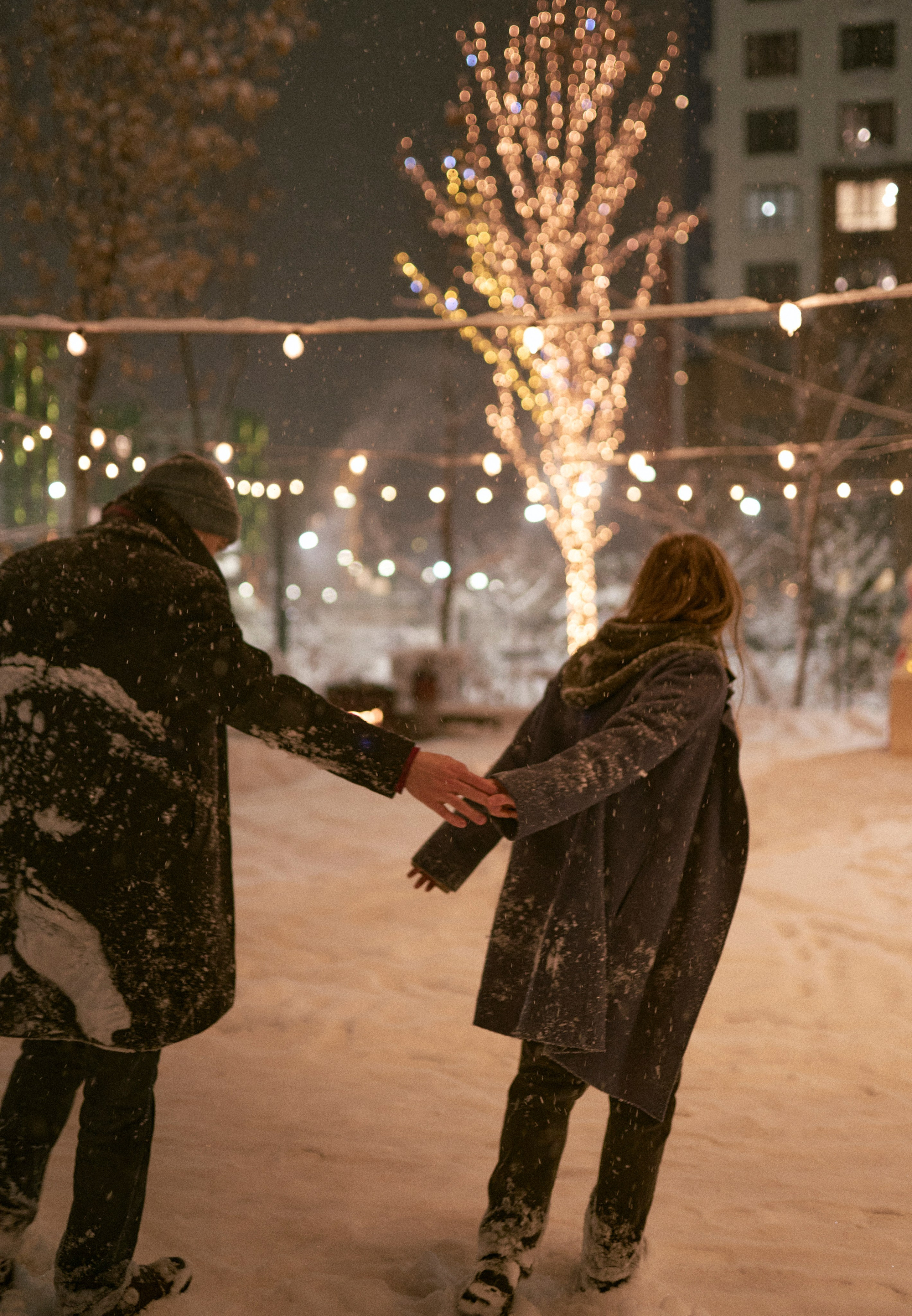 Snowy winter walk. Фотограф в Алматы Анастасия Новоселова