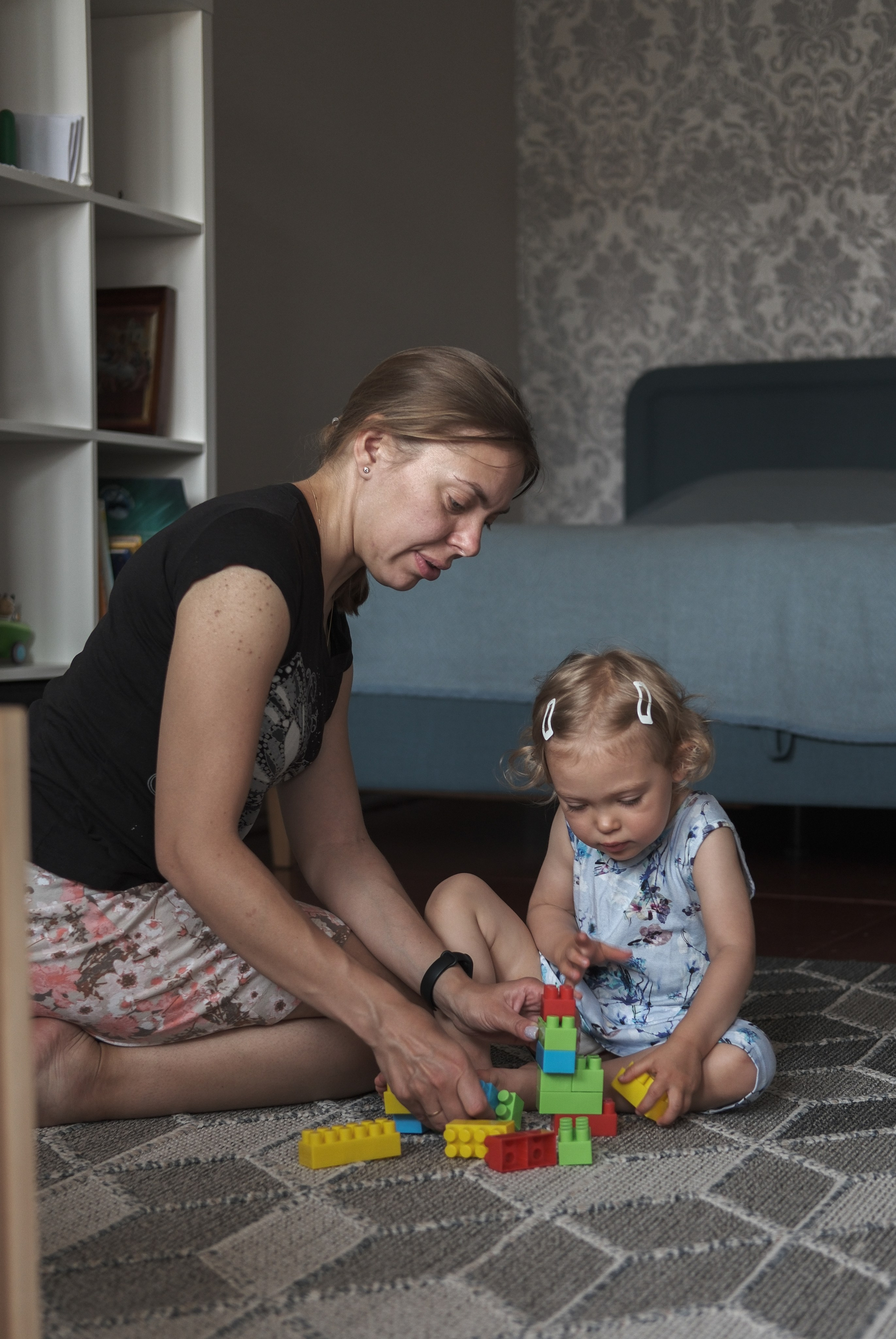 Таня и Ева. Семейный фотограф в Москве Кондрашова Ирина