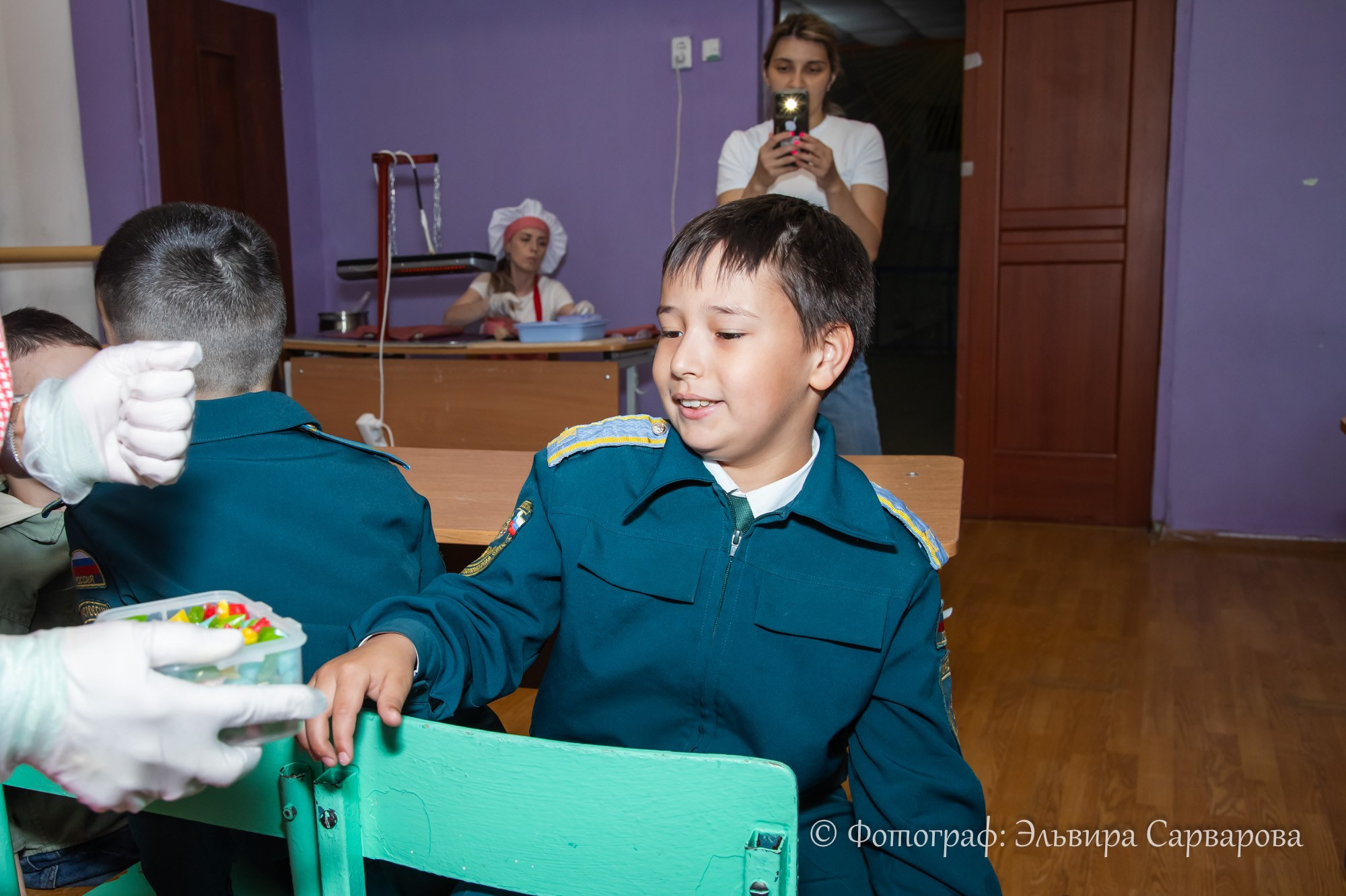 МК по карамели для ЦО 69. Репортажный Фотограф