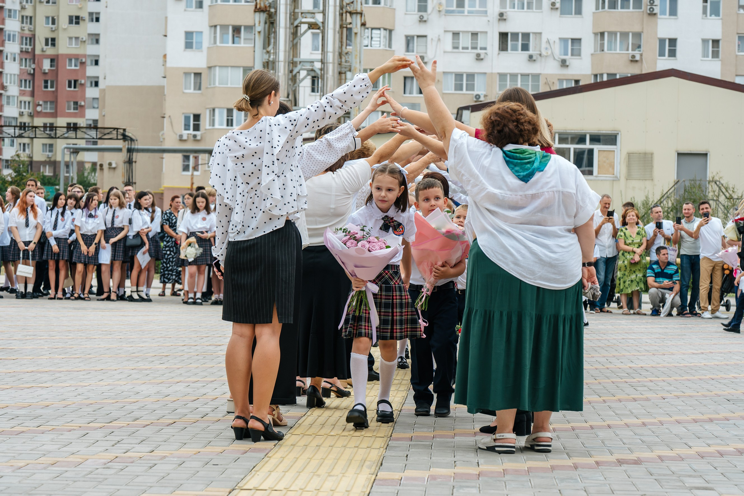 1 сентября. Выпускные альбомы, школьные фотосессии в городе Новороссийске