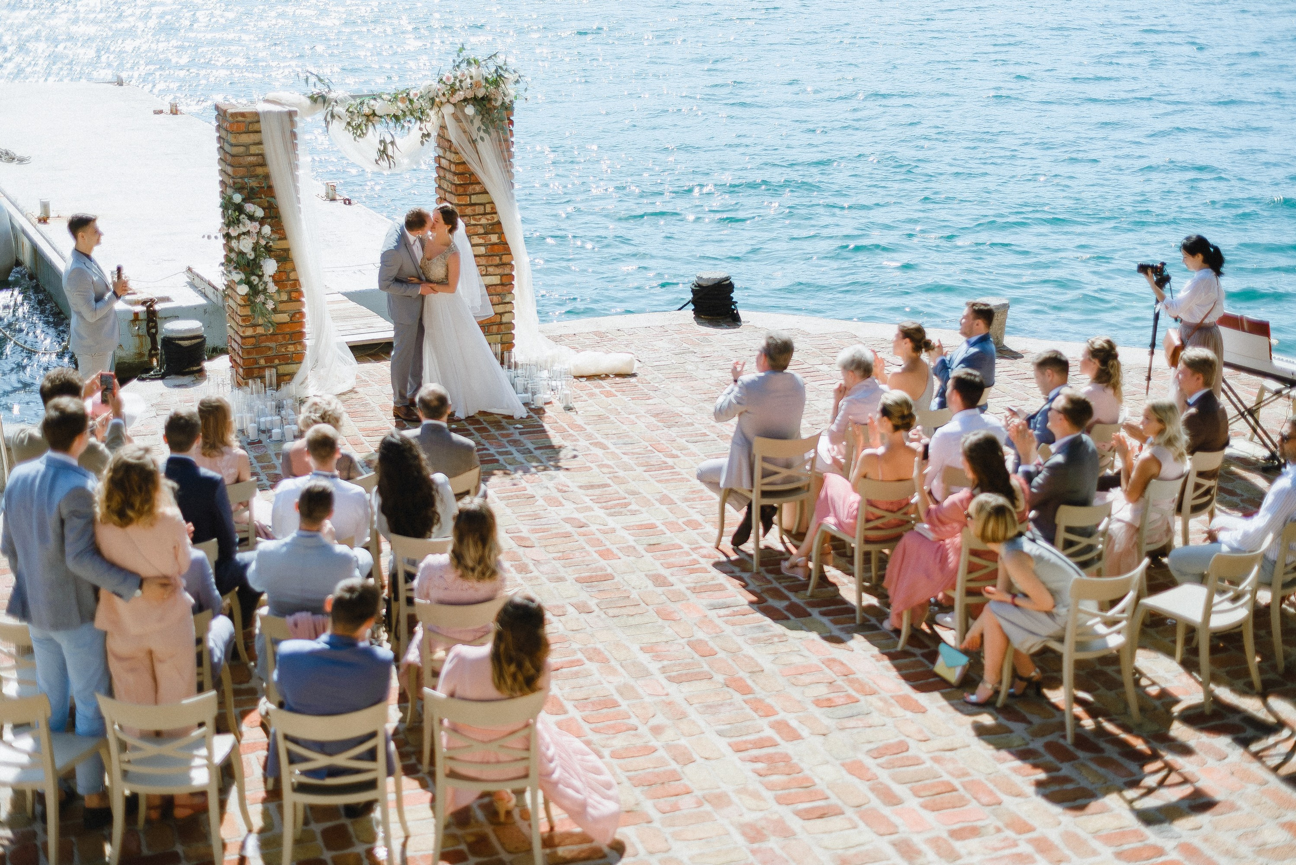 Свадебная церемония в Черногории. Изящная фотография | Ксения Милушкина