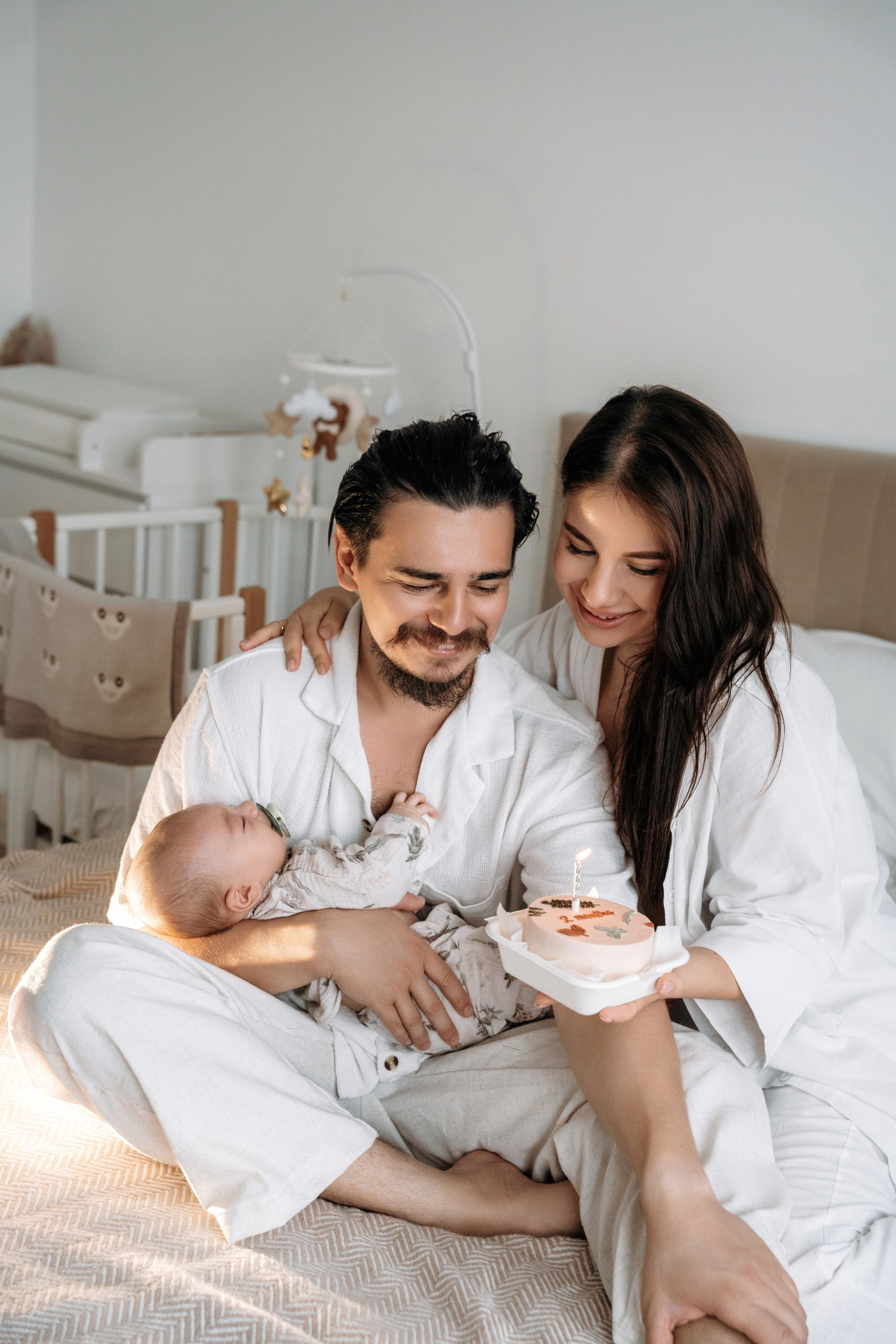 Малыш Марс дома с родителями. Семейный и свадебный фотограф в Ульяновске Арина Авдеева