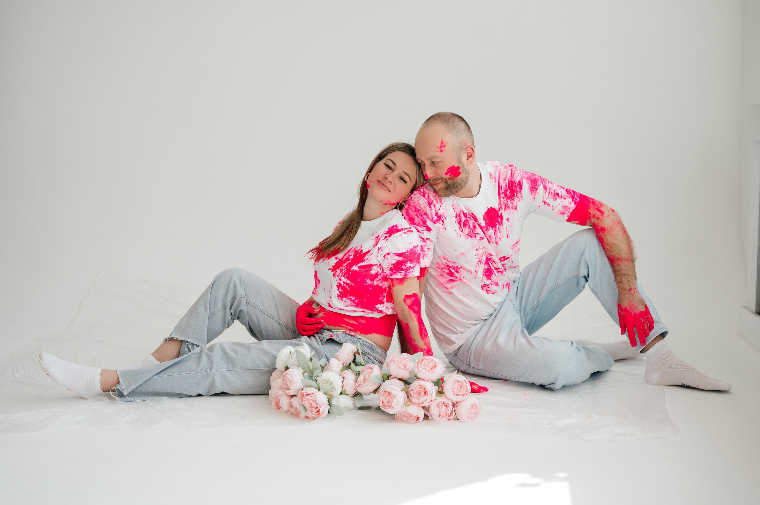 Гендер пати с красками. Свадебный и семейный фотограф в Краснодаре Алина Мельник
