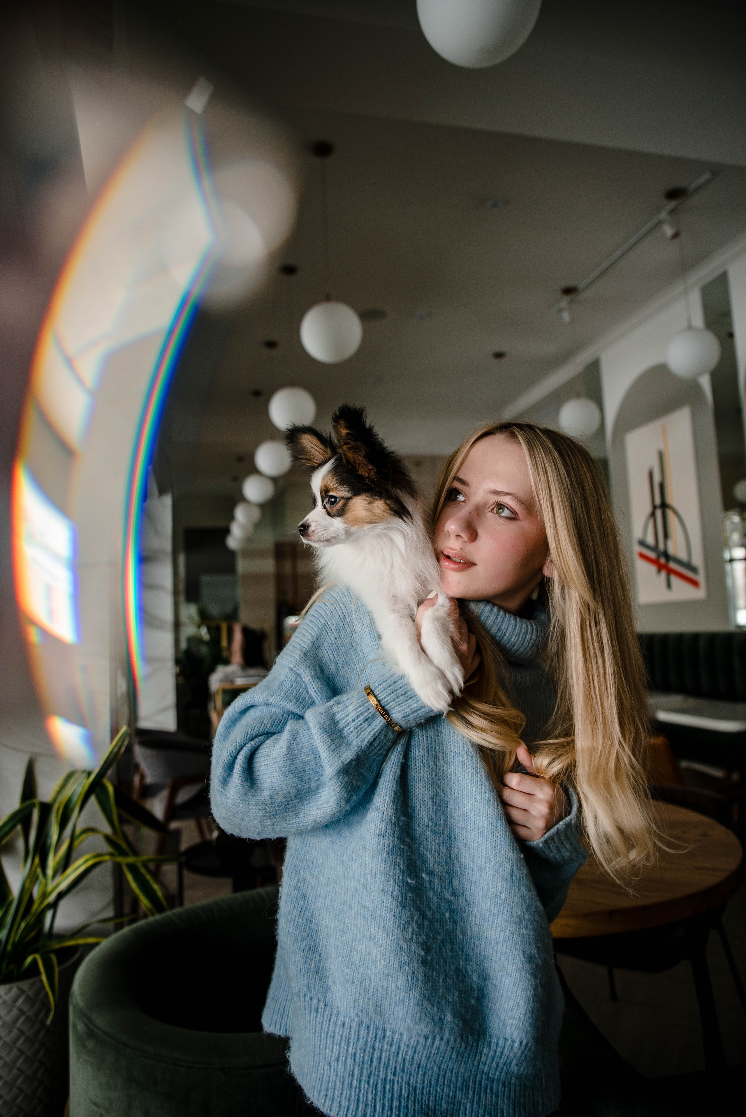 Настя, Света и Папийон Луней. Главная