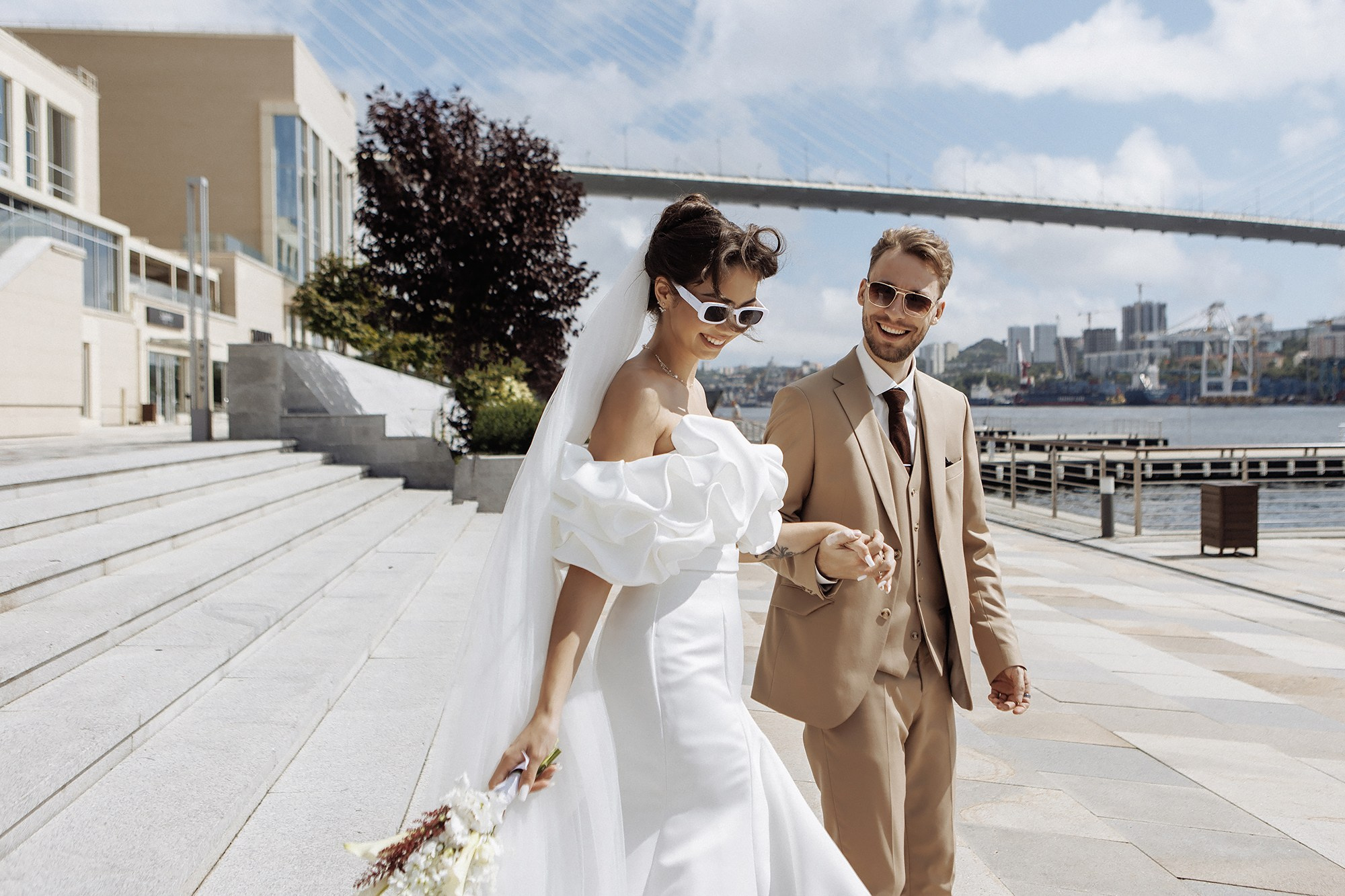 Саша и Вика 5.09.25. Свадебный фотограф Владивосток Алина Гевондова