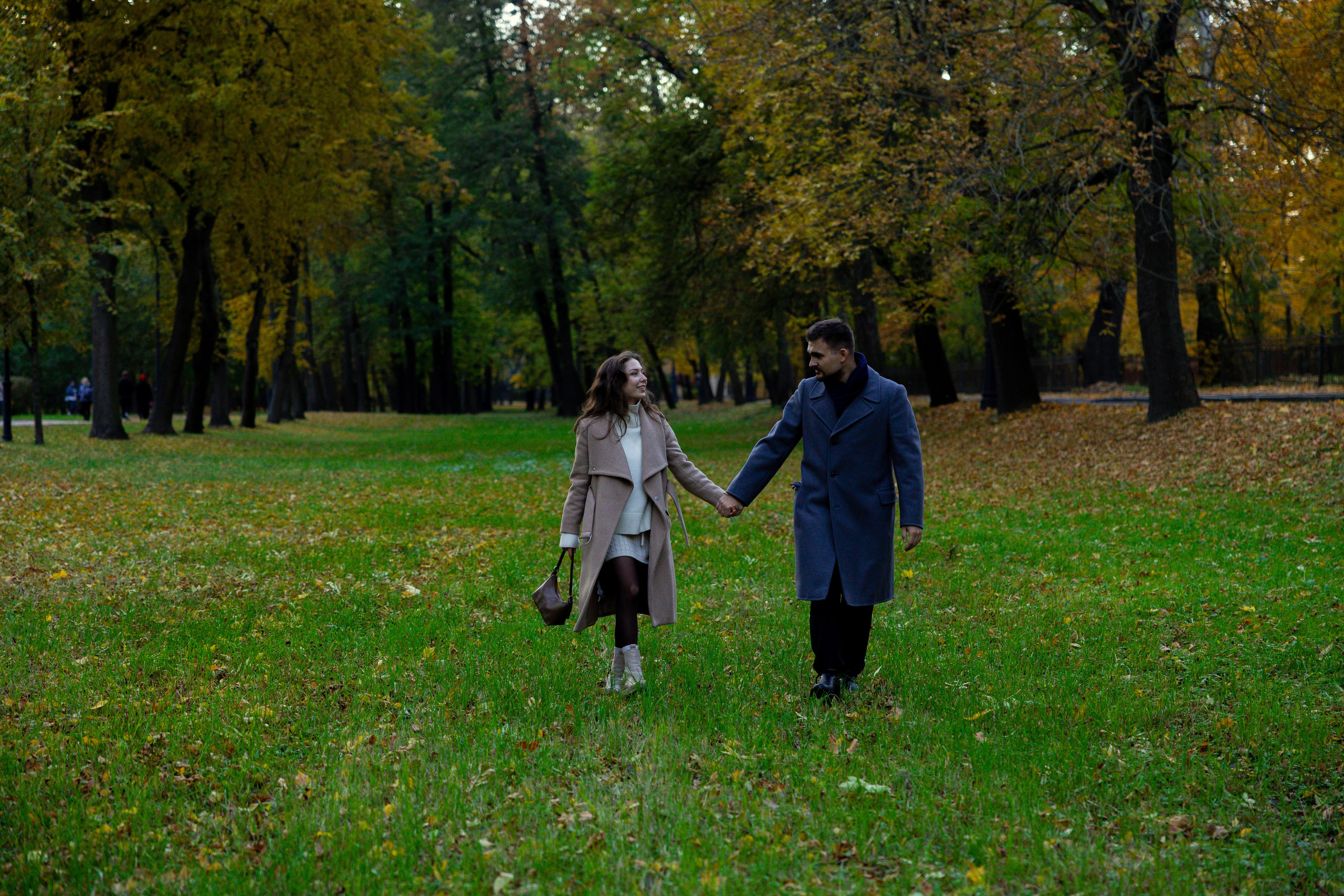 Прогулка по парку. Питерский фотограф