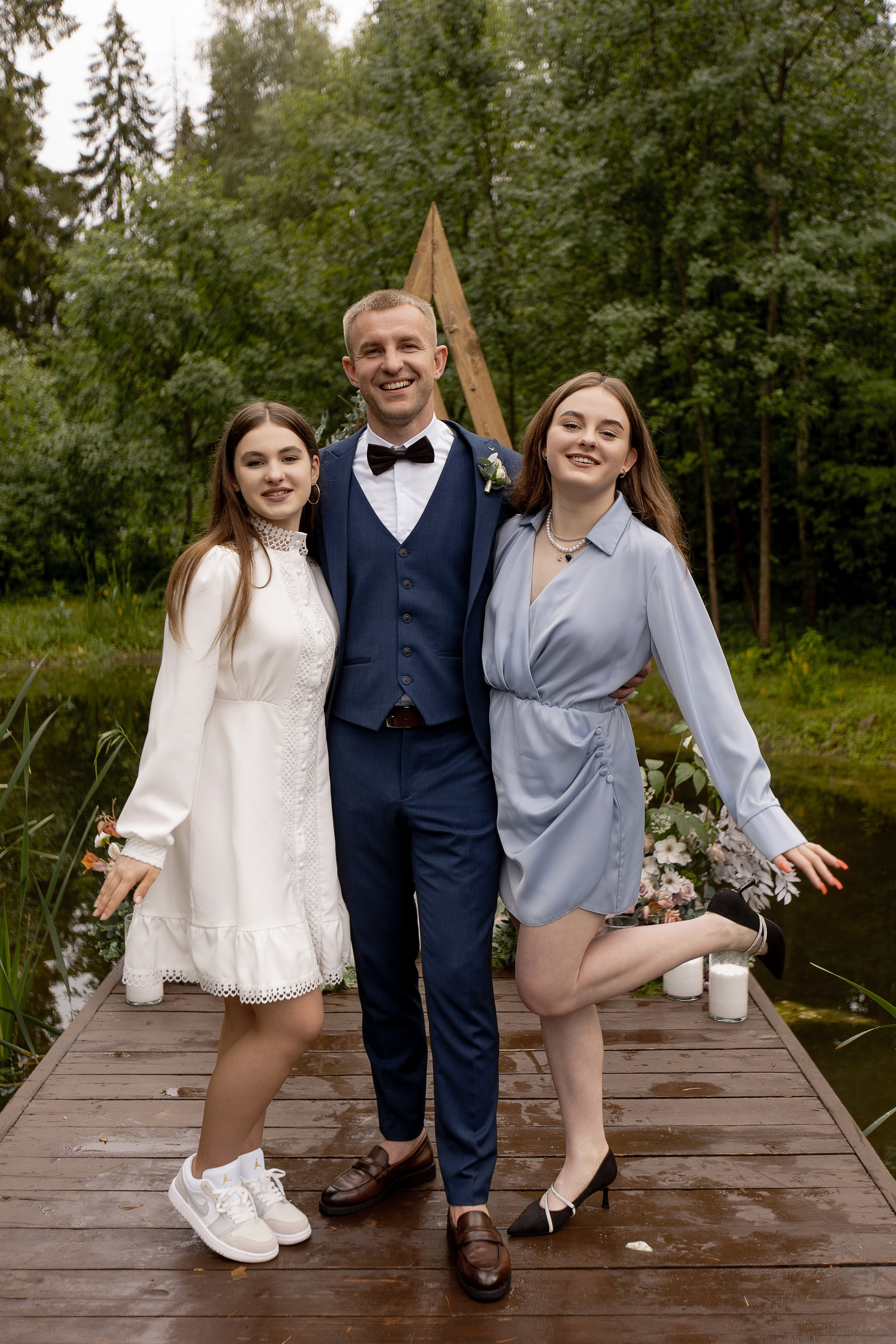 Один зонт, два сердца. Свадебный фотограф — Ефимов Сергей