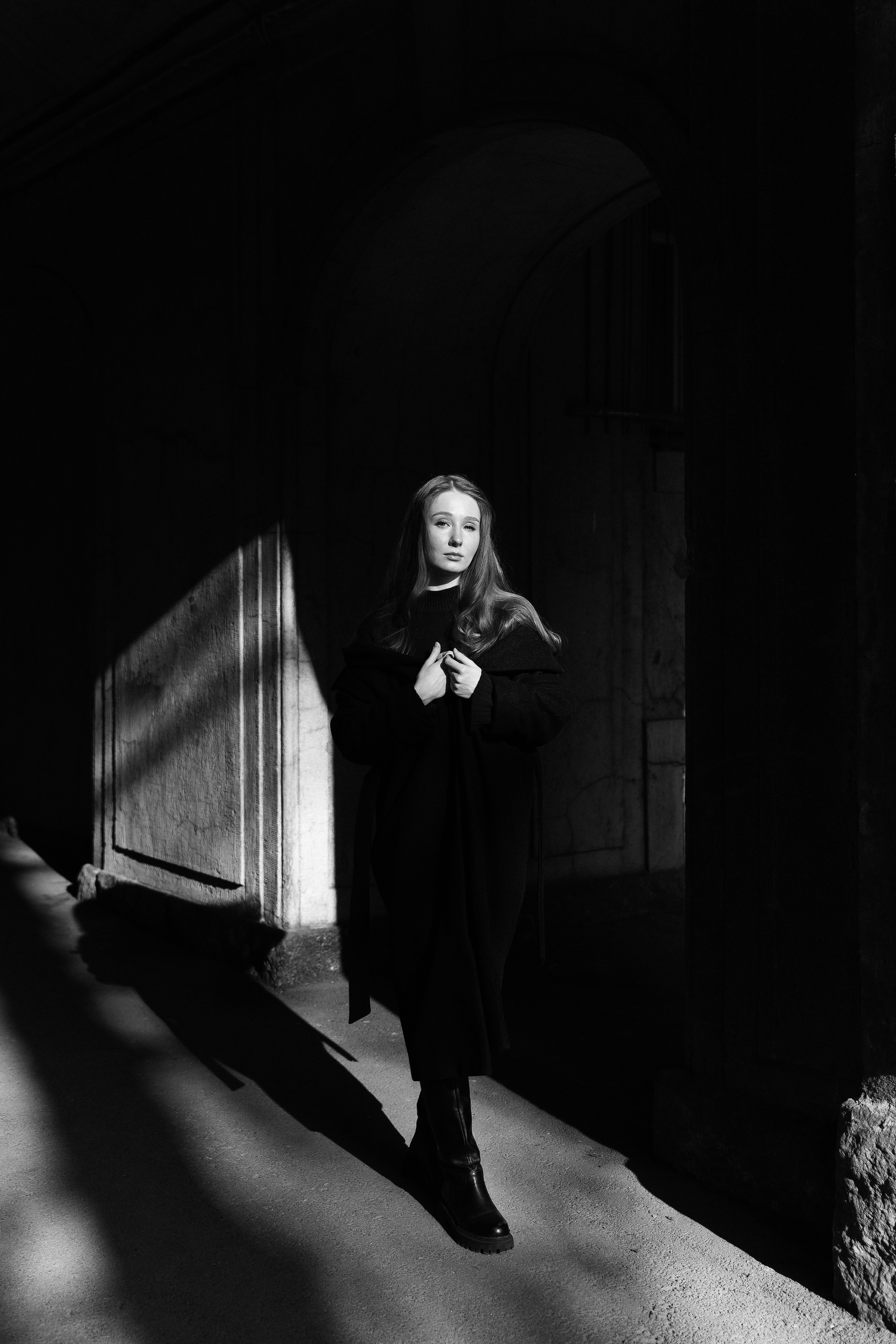 Даша — фотопрогулка по городу. Свадебный и портретный фотограф в Санкт-Петербурге Анна Демьянова