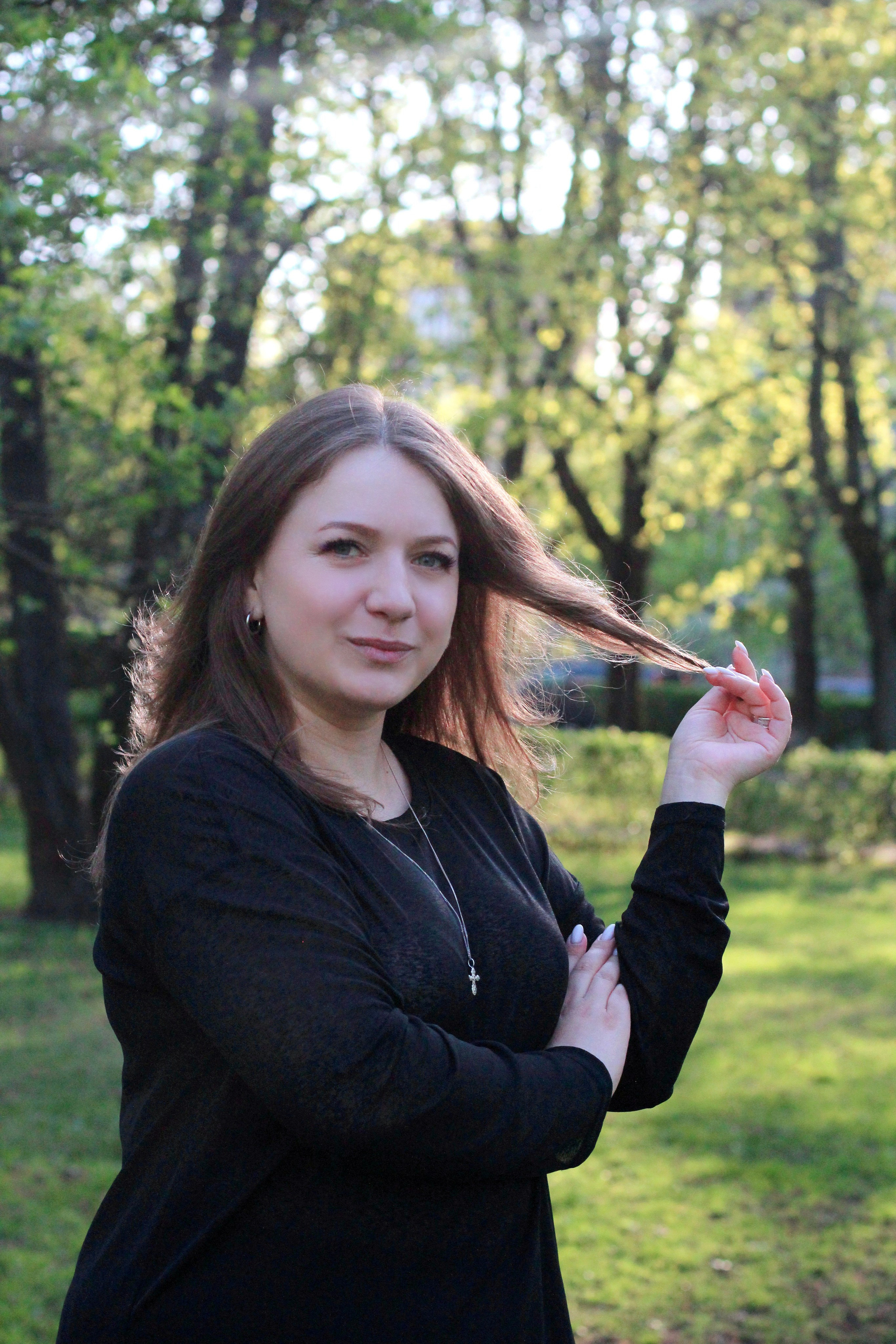 Ксения, сквер в Люблино, май. Ваш личный фотограф в Москве Мила