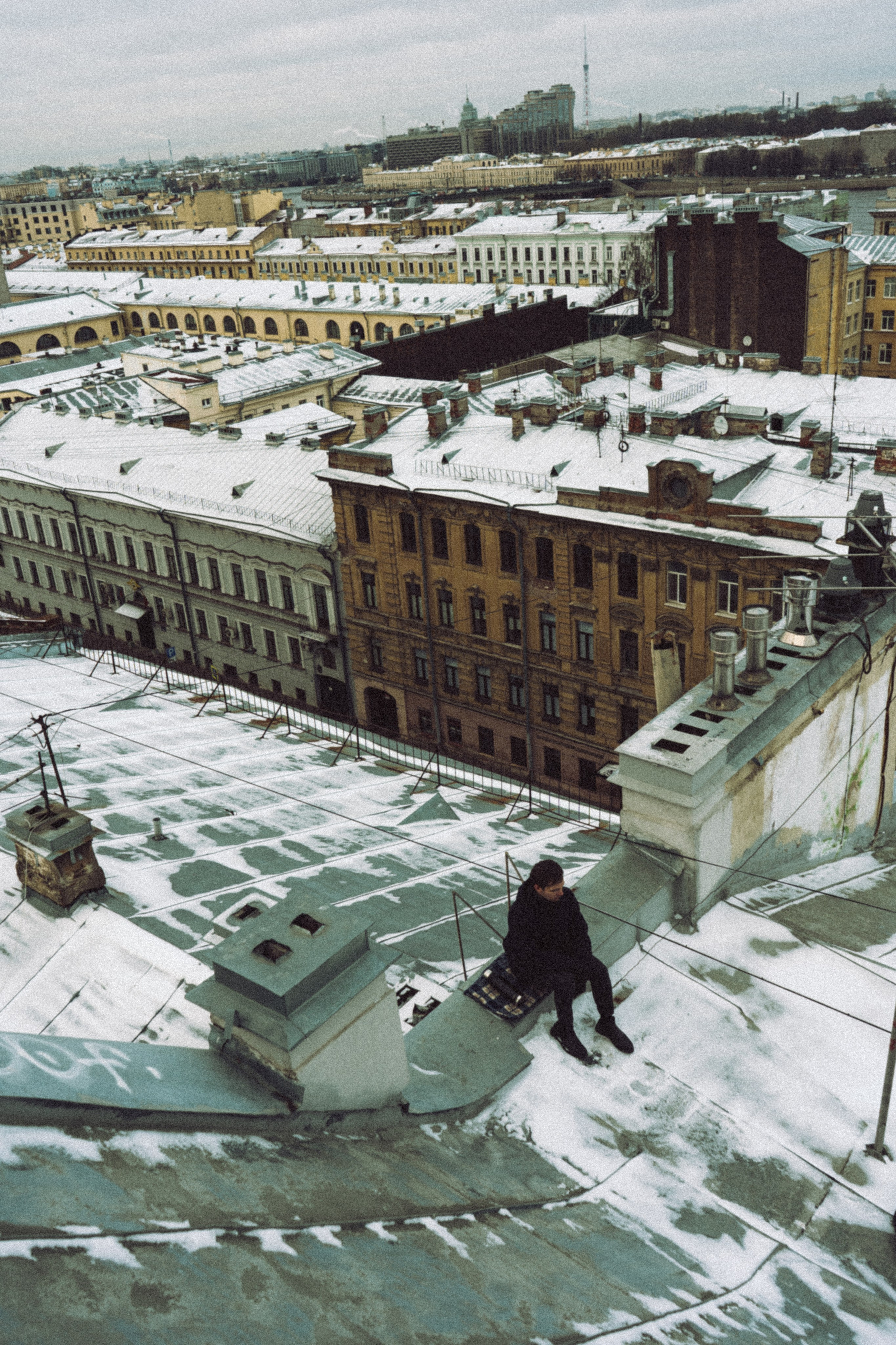КРЫШИ ПИТЕРА В НОЯБРЕ. Профессиональный фотограф, Санкт-Петербург — Виктория Богомолова