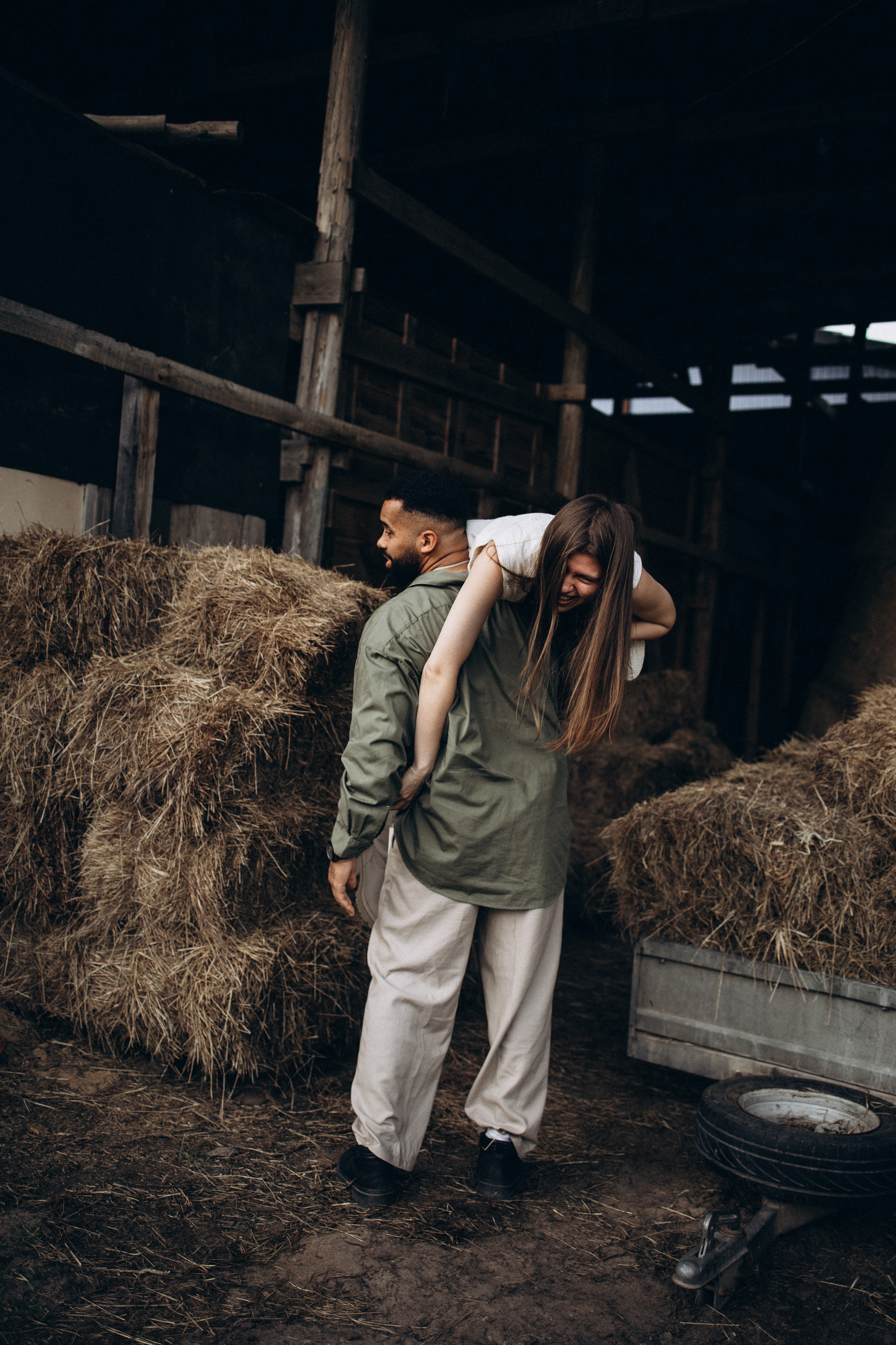 Роберт и Саша на ранчо. Семейный фотограф в Москве Марина Петра