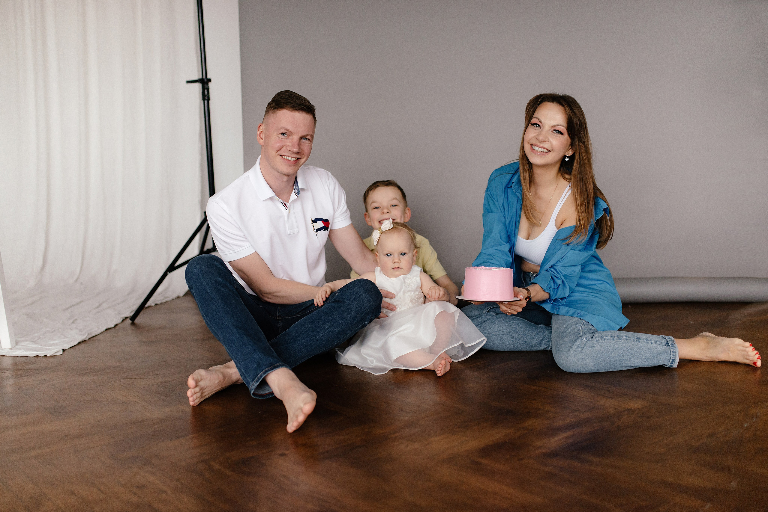 Юля&Кирилл. Годовасие. Студия. Фотограф в Минске Наталия Запорощенко